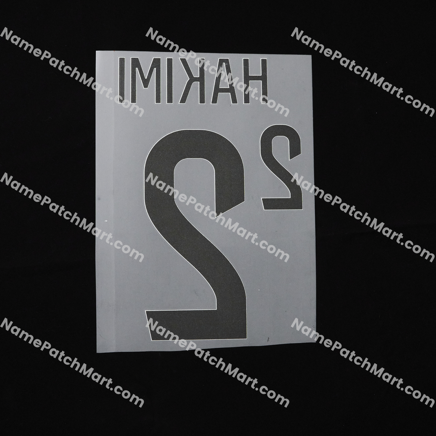 Hakimi #2 (Ligue 1) - Paris Saint-Germain PSG 25-26 Home  | Name Number Set - NamePatchMart.COM