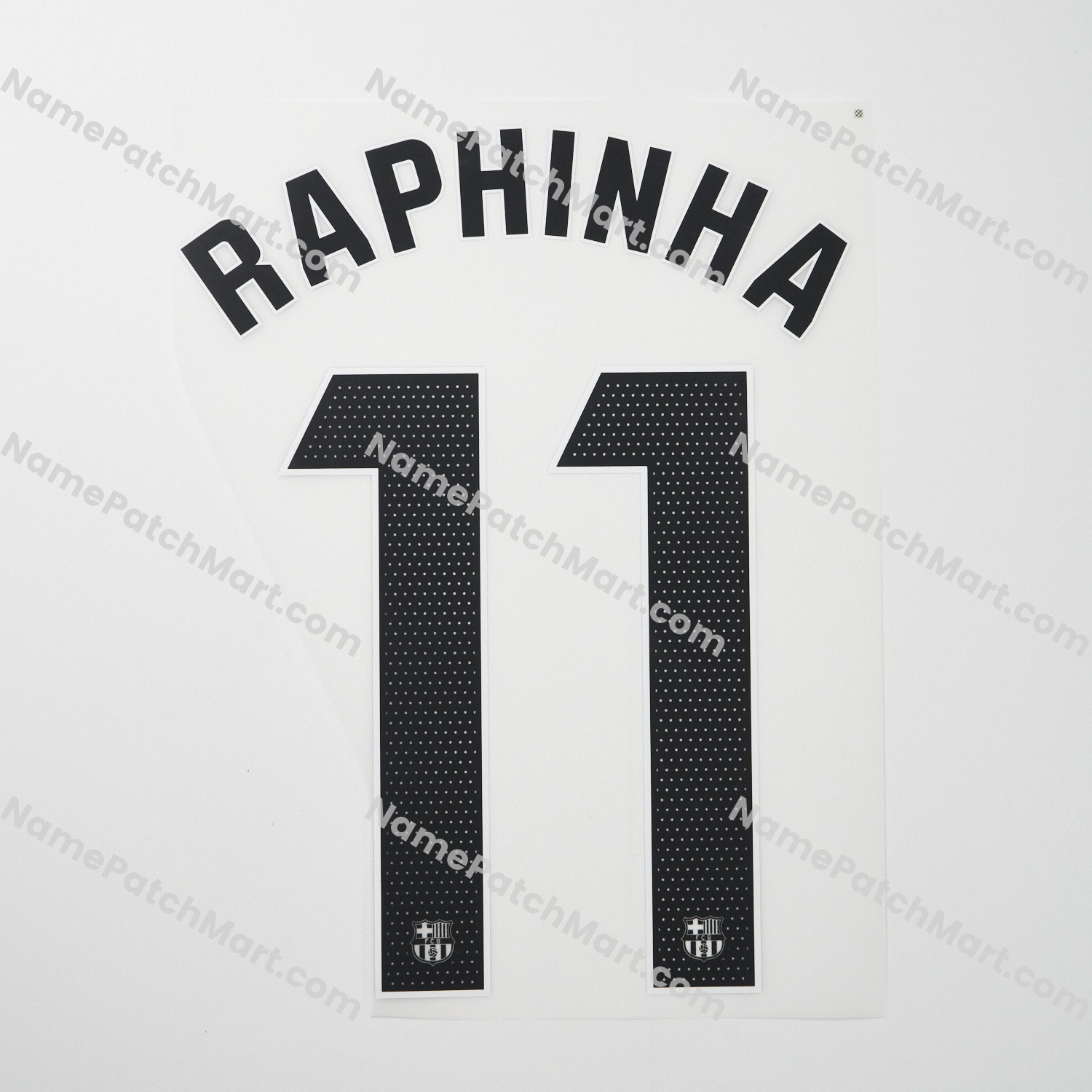 Raphinha #11 (La Liga) - Barcelona 25-26 Away  | Name Number Set - NamePatchMart.COM
