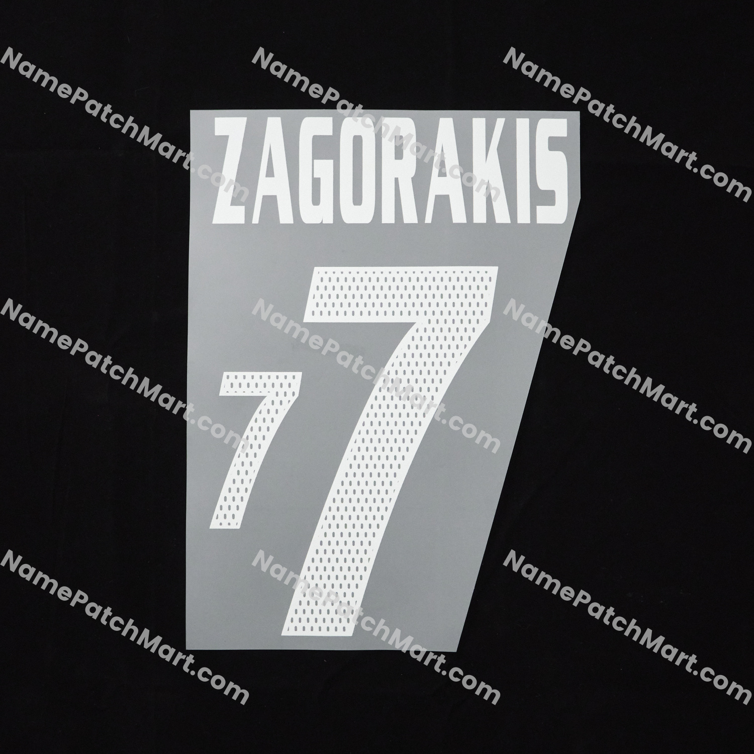 Zagorakis #7 - Greece 2004 Home  | Name Number Set - NamePatchMart.COM