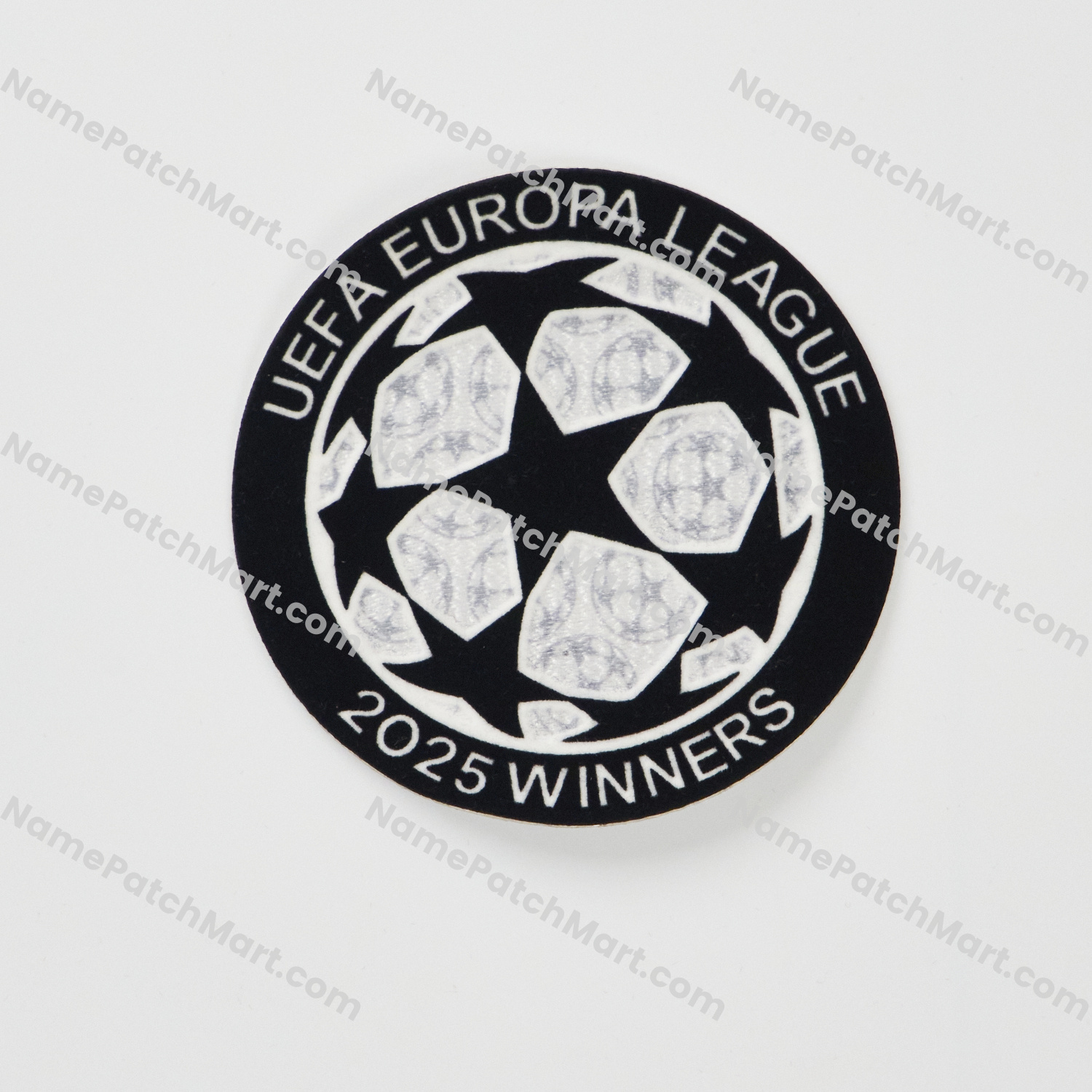 2025-26 UCL Starball Patch (Europa League 2025 Winners)  | Name Number Set - NamePatchMart.COM