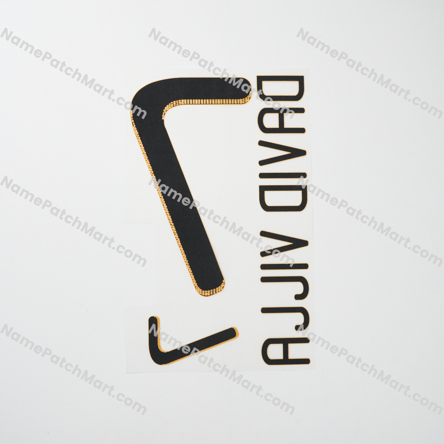 David Villa #7 - Spain 2010 Home and Away  | Name Number Set - NamePatchMart.COM