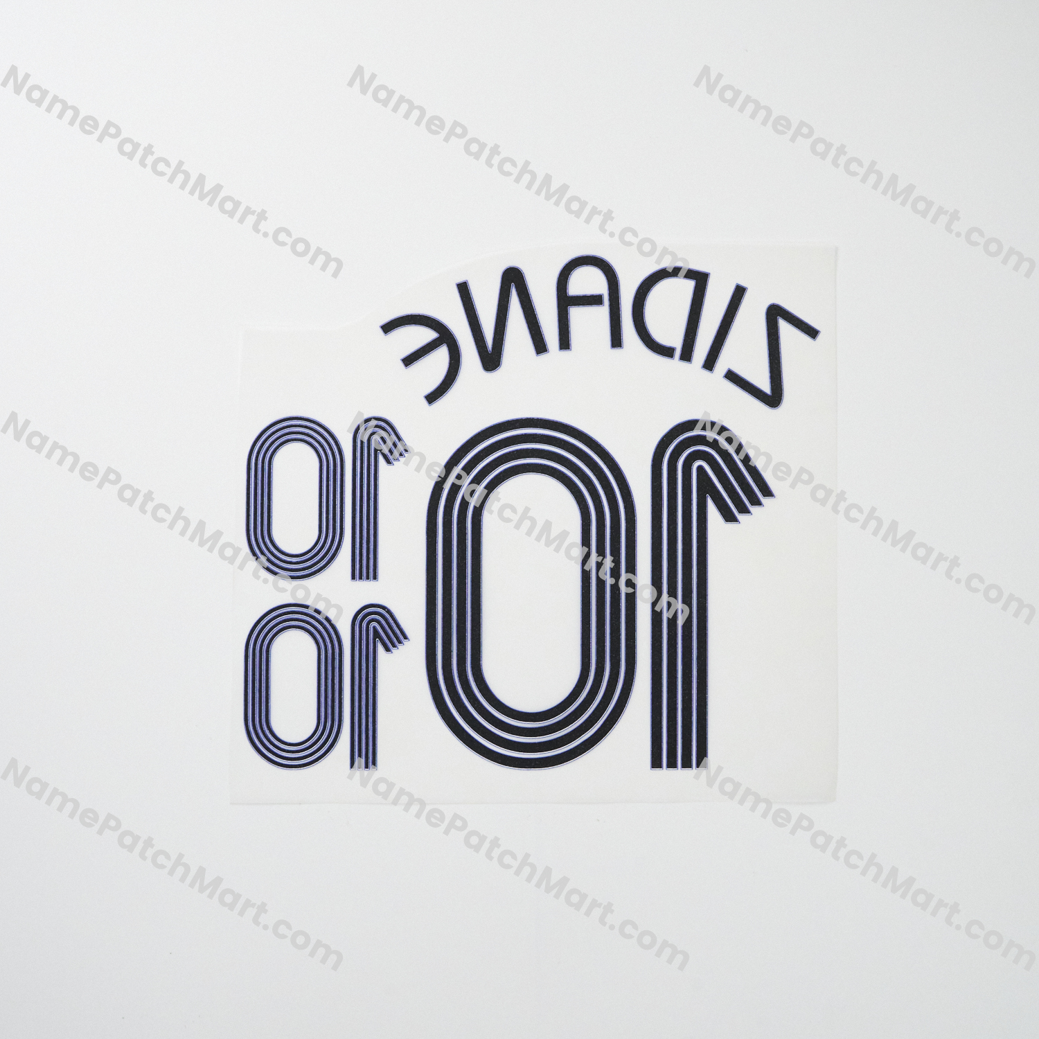 KIDS Zidane #10 - France 2006 Home  | Name Number Set - NamePatchMart.COM