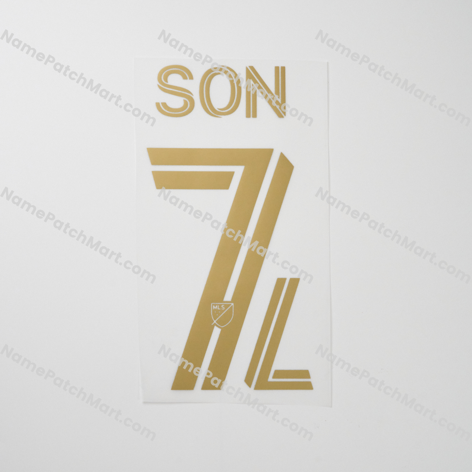 Son #7 - Los Angeles FC 25-26 Home  | Name Number Set - NamePatchMart.COM
