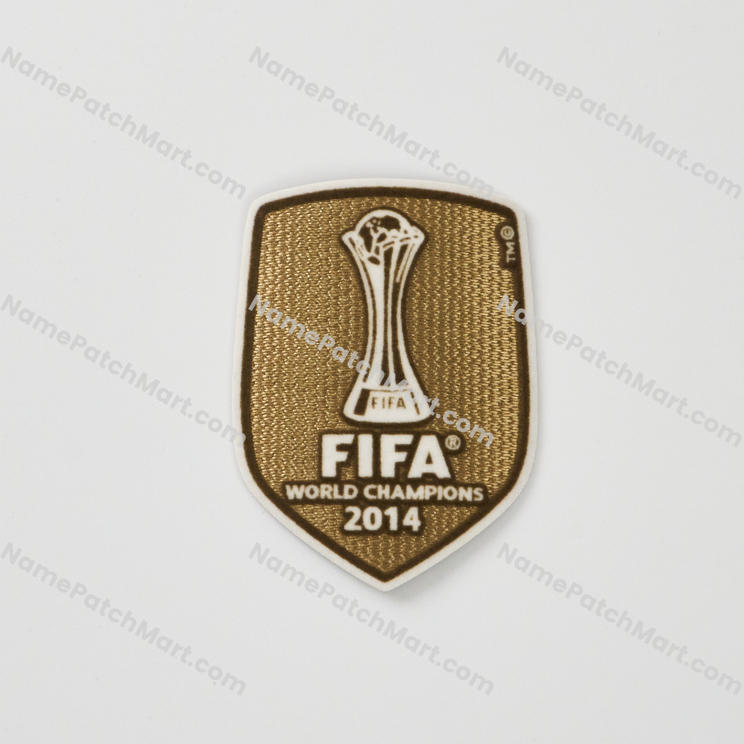 2014 Real Madrid FIFA World Champions Patch  | Name Number Set - NamePatchMart.COM