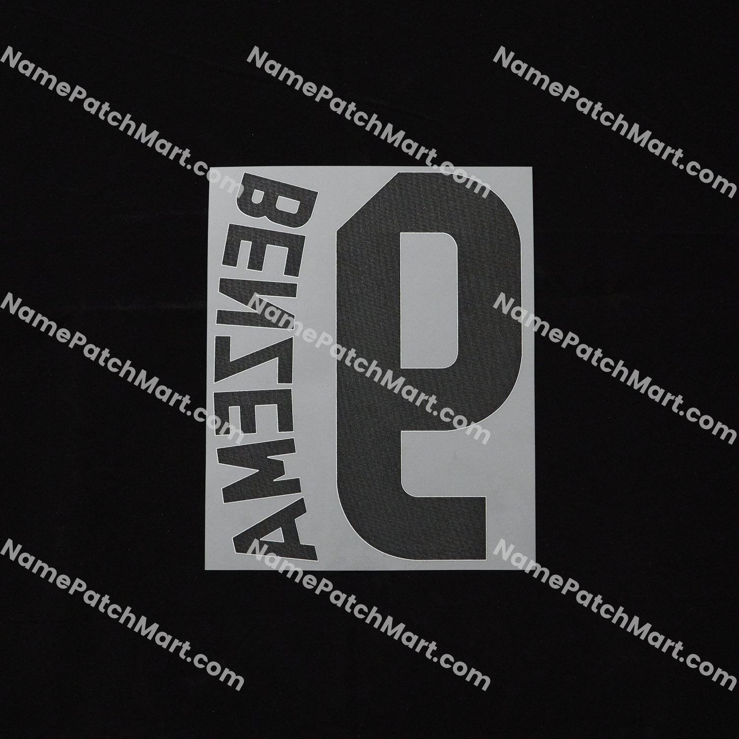 Benzema #9 (Champions League) - Real Madrid 2014-15 Away  | Name Number Set - NamePatchMart.COM