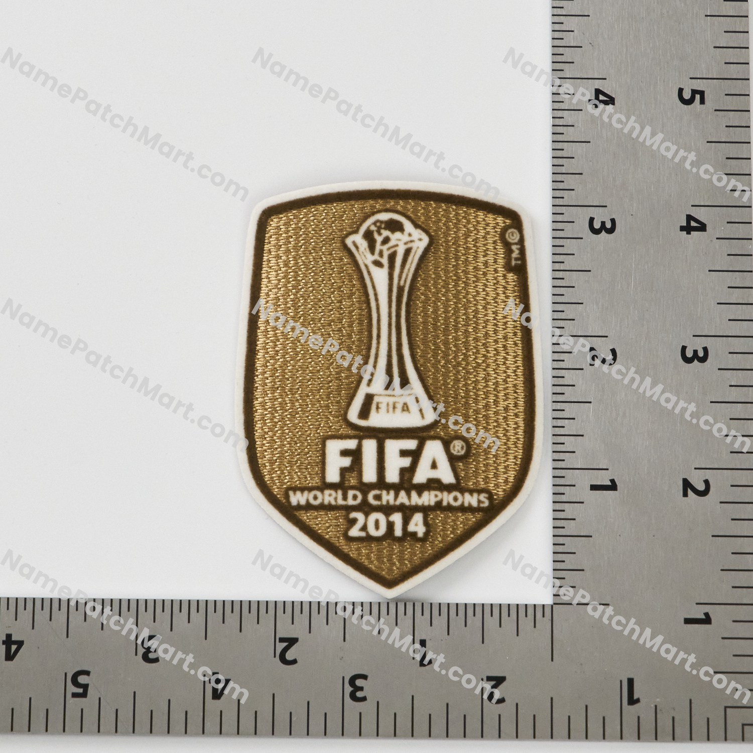 2014 Real Madrid FIFA World Champions Patch  | Name Number Set - NamePatchMart.COM