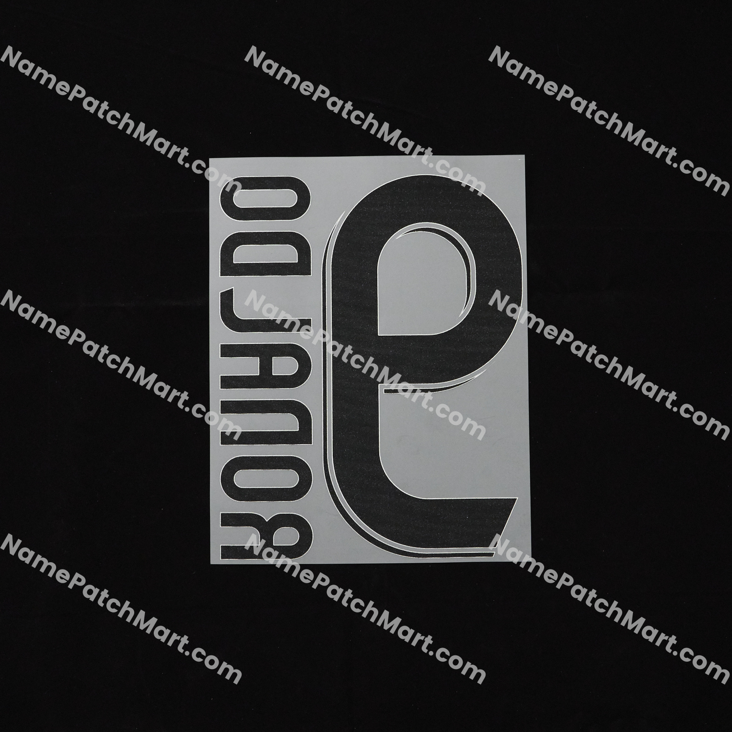 Ronaldo #9 - Real Madrid 2006-07 Away  | Name Number Set - NamePatchMart.COM