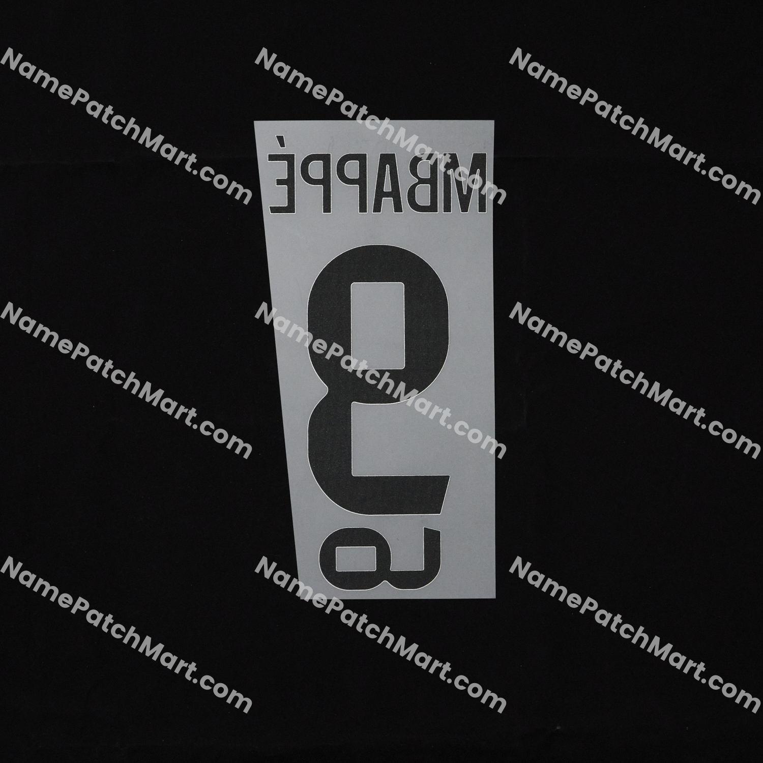 KIDS Mbappé #9 (Champions League) - Real Madrid 25-26 Away  | Name Number Set - NamePatchMart.COM