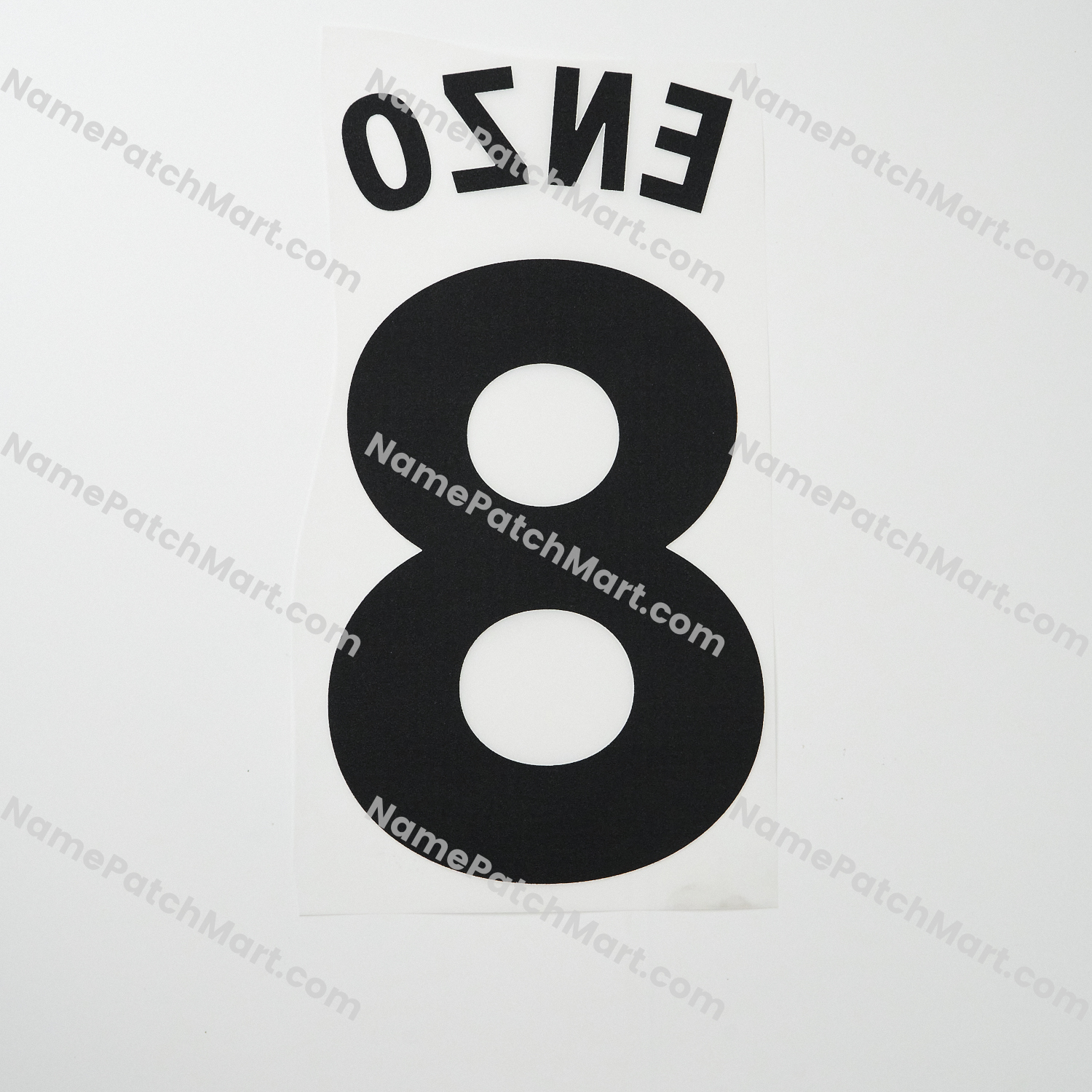 Enzo #8 (Premier League) - Chelsea 25-26 Away  | Name Number Set - NamePatchMart.COM