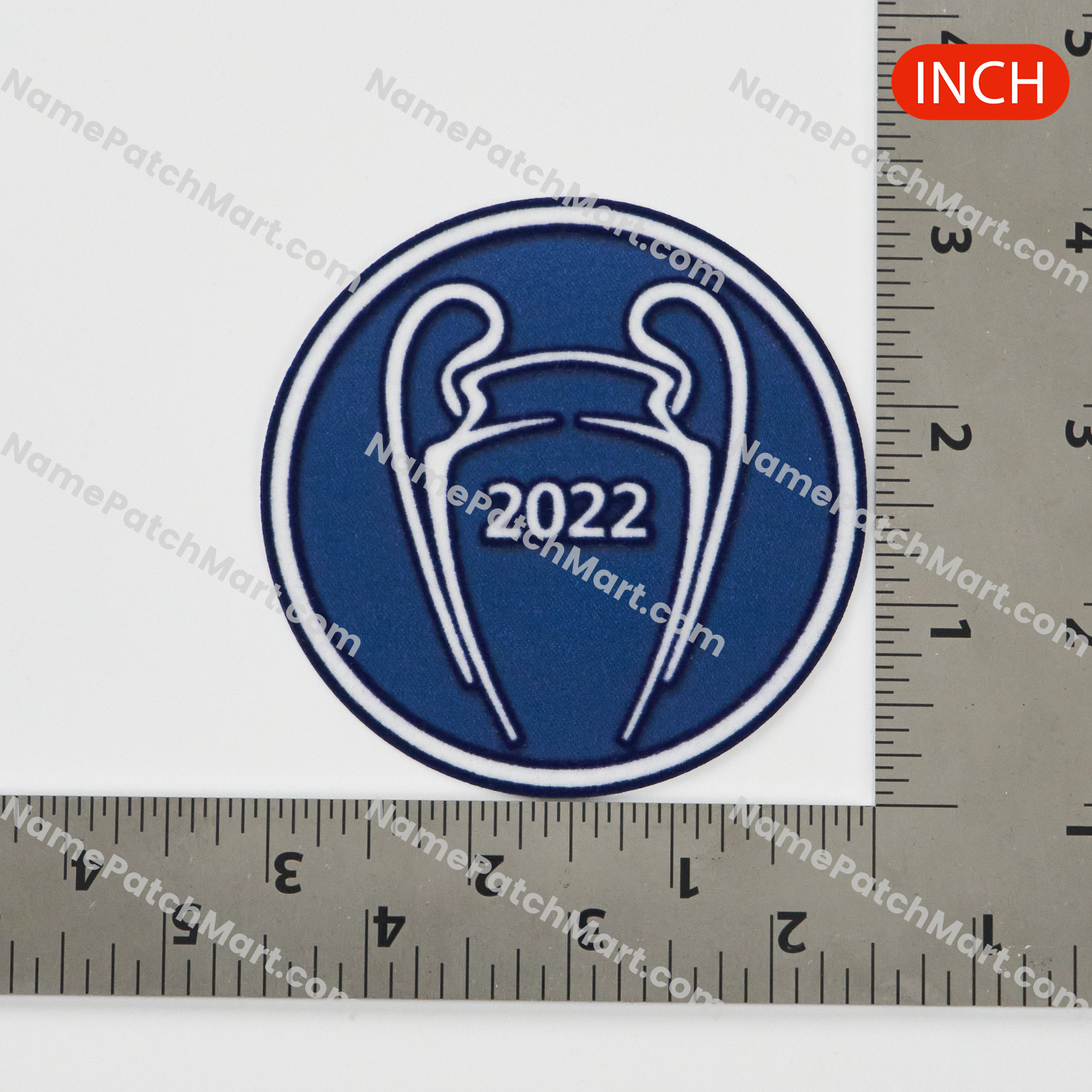 2022-23 Real Madrid Champions League ‘Winner 2022’ Patch  | Name Number Set - NamePatchMart.COM