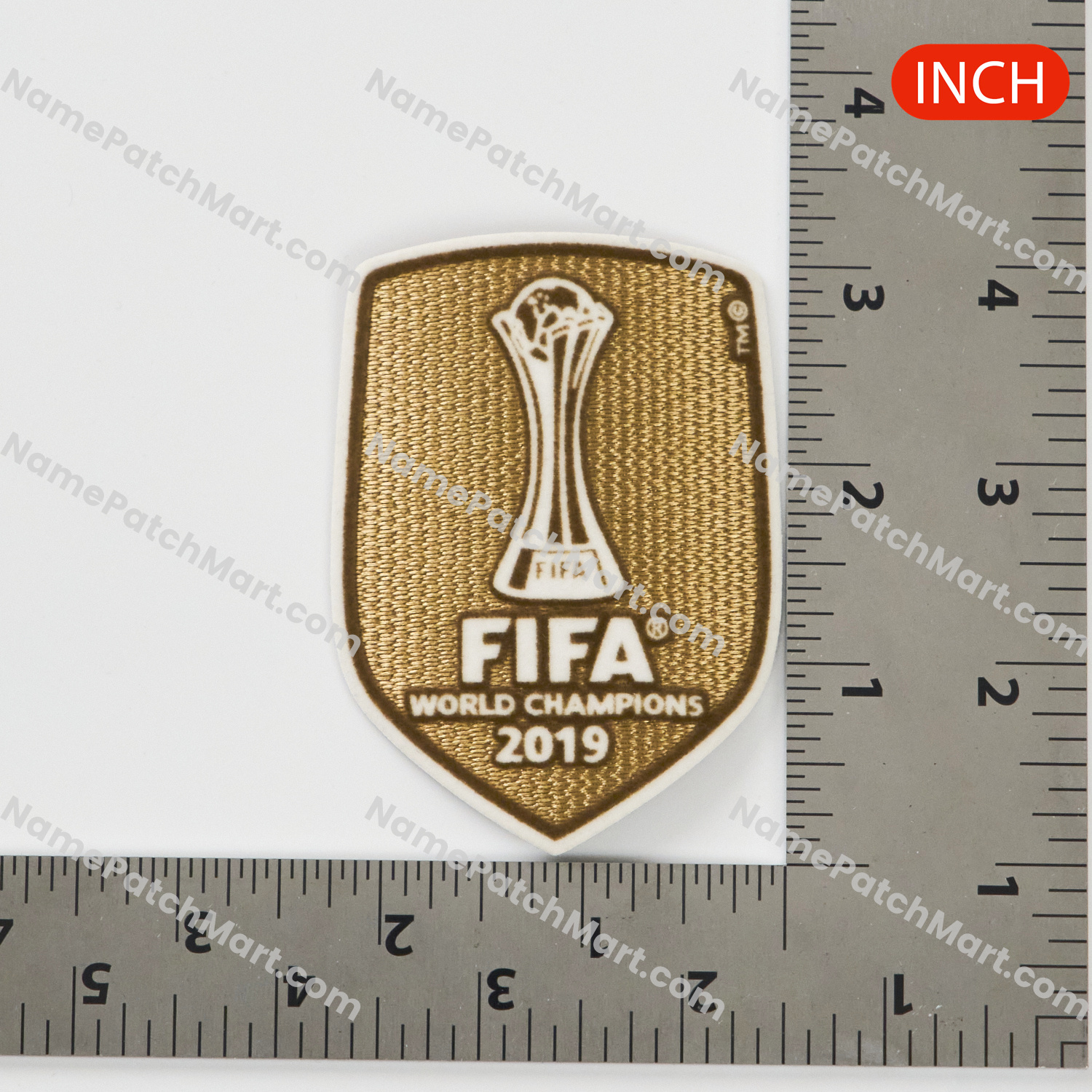 2019 Liverpool FIFA World Champions Patch  | Name Number Set - NamePatchMart.COM