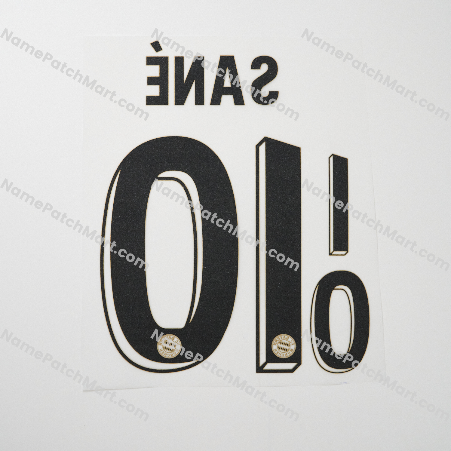 Sané #10 - Bayern Munich 25-26 125th Anniversary (include Shorts Number)  | Name Number Set - NamePatchMart.COM