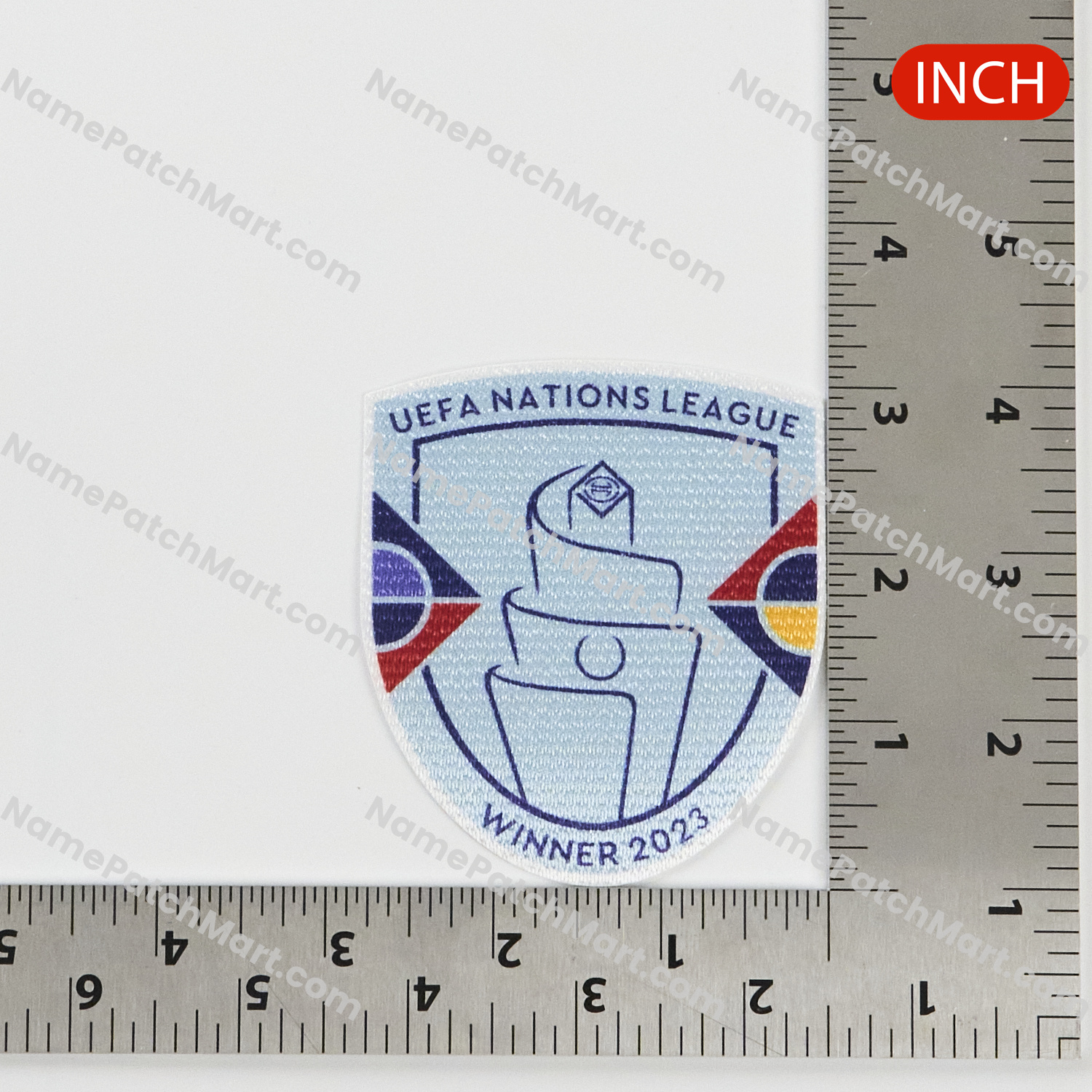 2023-24 Spain UEFA Nations League 2023 Winners Patch  | Name Number Set - NamePatchMart.COM