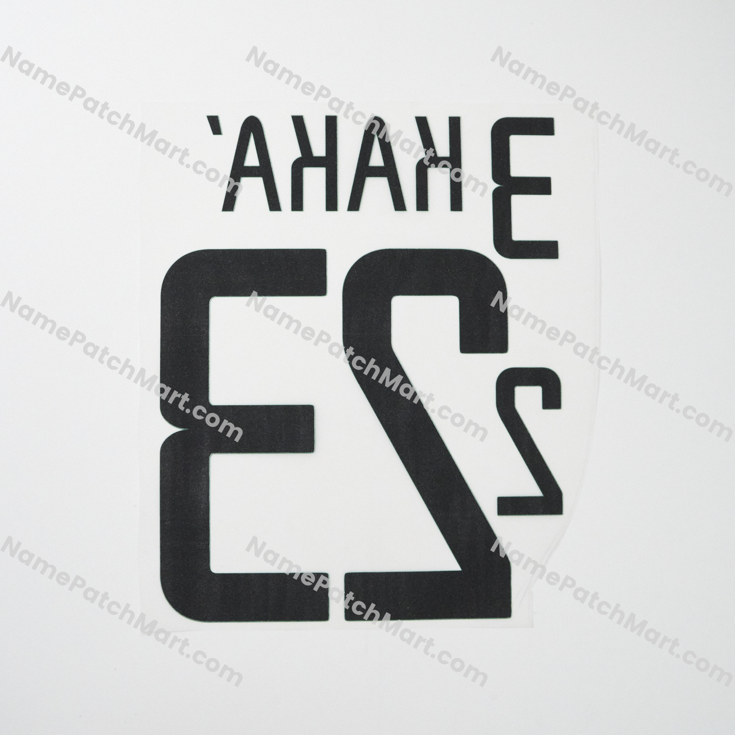 KAKA' #23 - Brazil 2002 Home  | Name Number Set - NamePatchMart.COM