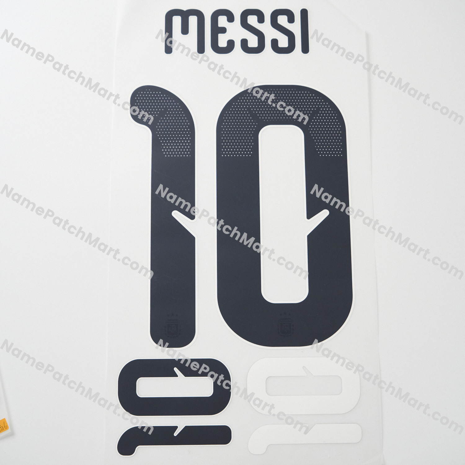 Messi #10 (World Cup 26) - Argentina 2026 Home  | Name Number Set - NamePatchMart.COM