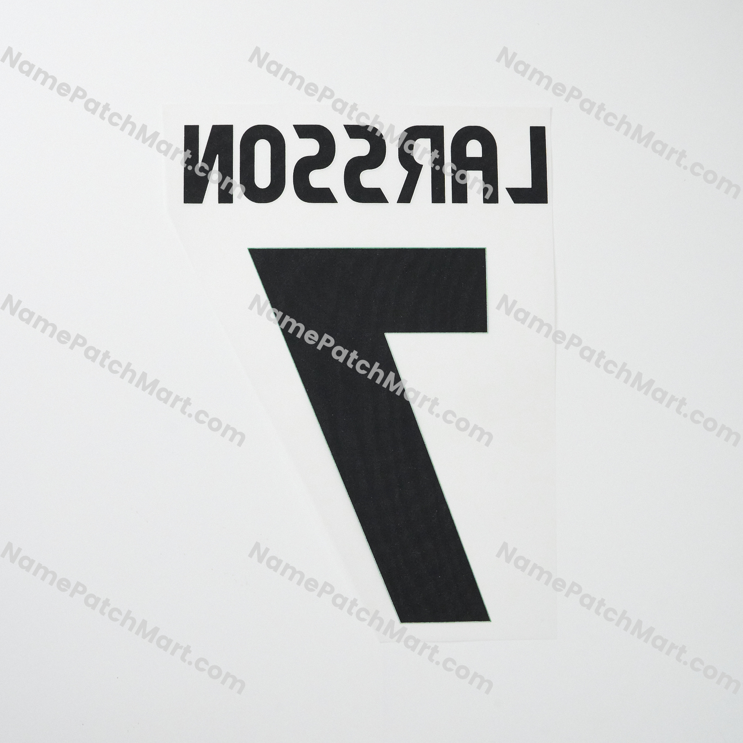 Larsson #7 - Celtic 1997-99 Home  | Name Number Set - NamePatchMart.COM