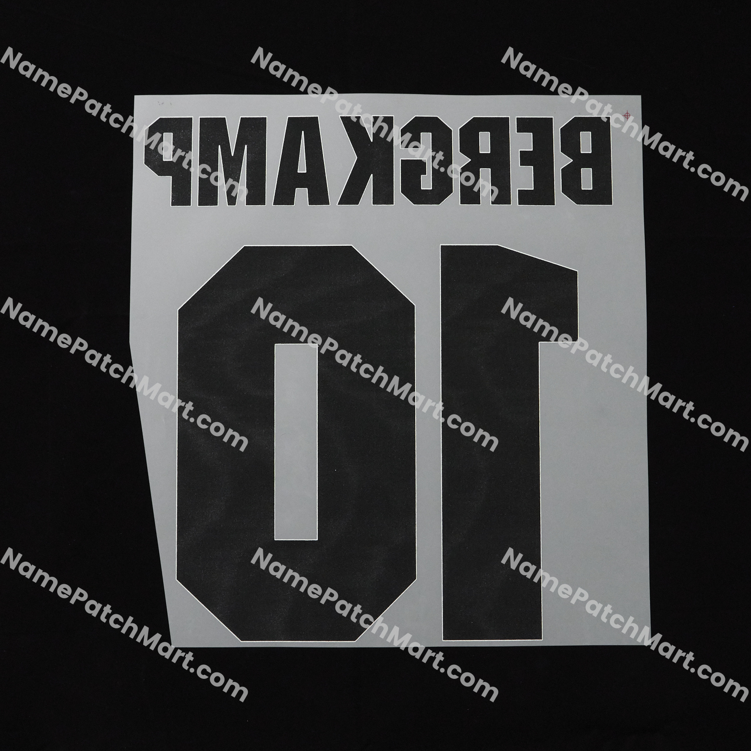 Bergkamp #10 - Arsenal 1994-96 Away  | Name Number Set - NamePatchMart.COM