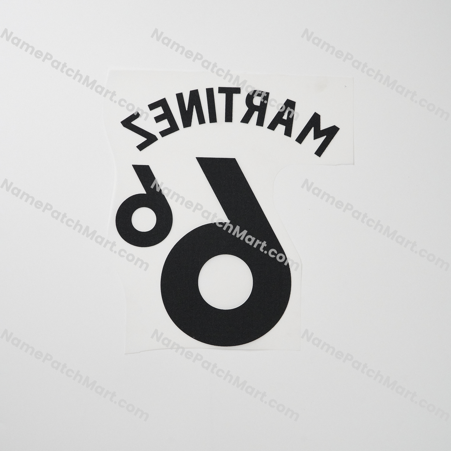 KIDS Martinez #6 (Premier League) - Manchester United 25-26 Away  | Name Number Set - NamePatchMart.COM