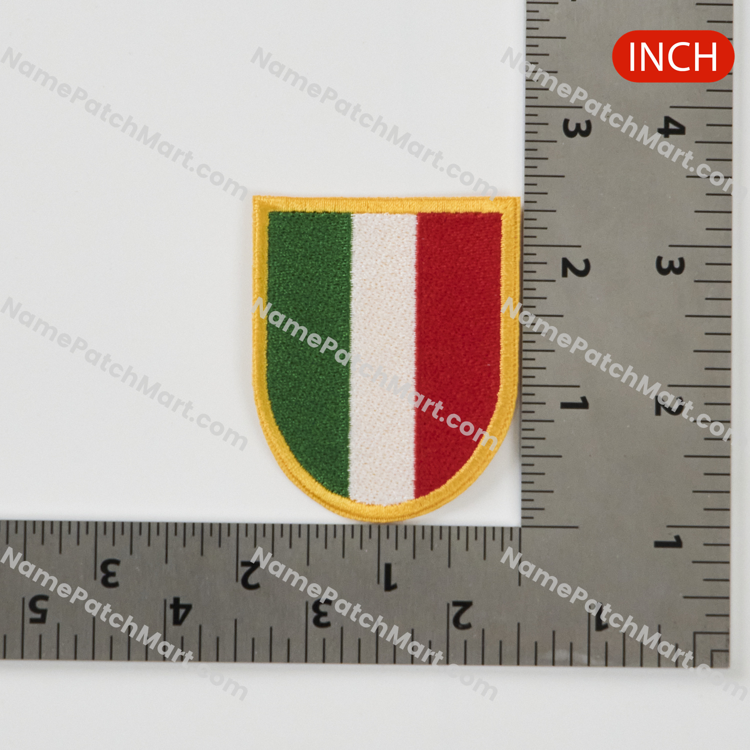 Serie A Scudetto Shield Flocked Patch  | Name Number Set - NamePatchMart.COM