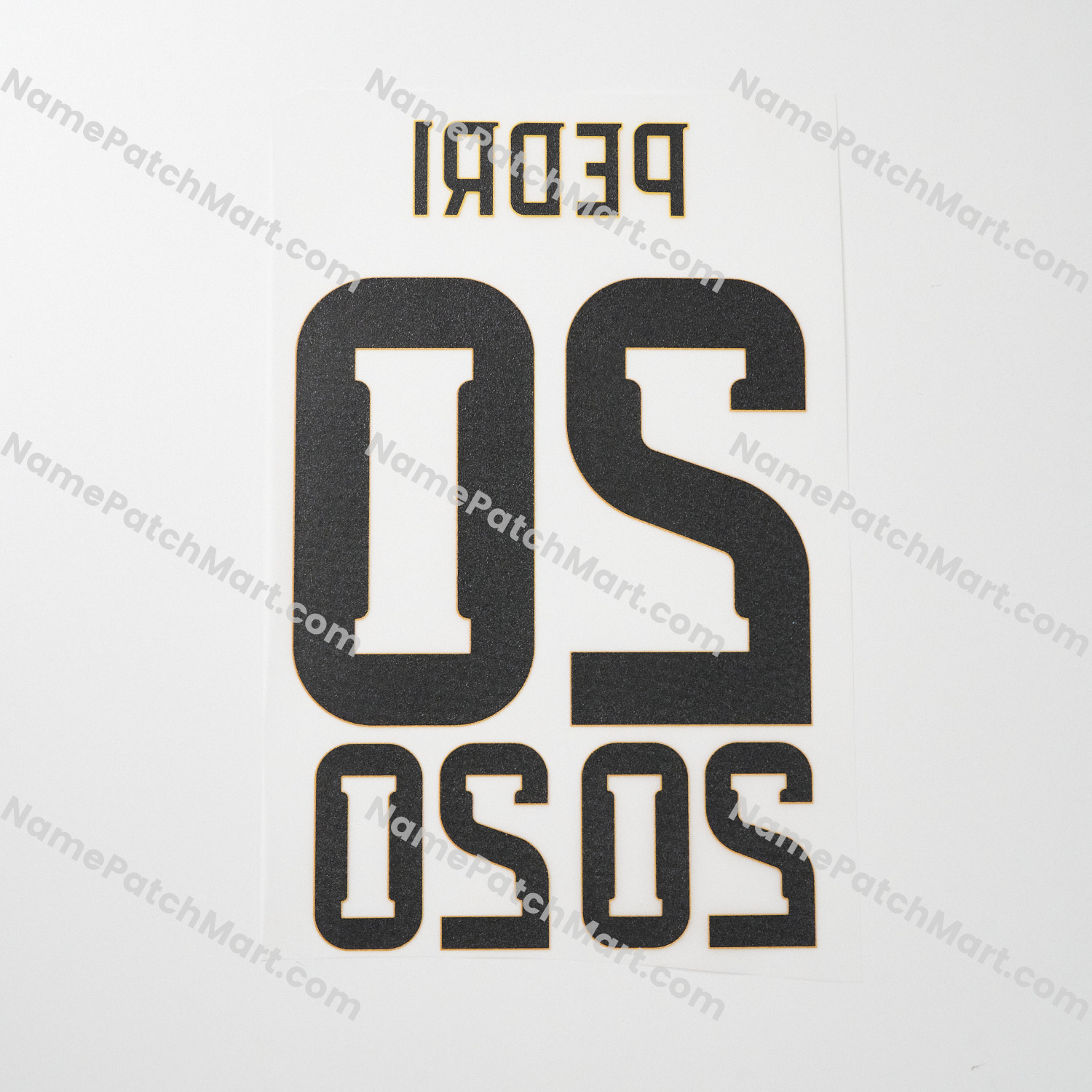 Pedri #20 (World Cup 26) - Spain 2026 Home KIDS  | Name Number Set - NamePatchMart.COM