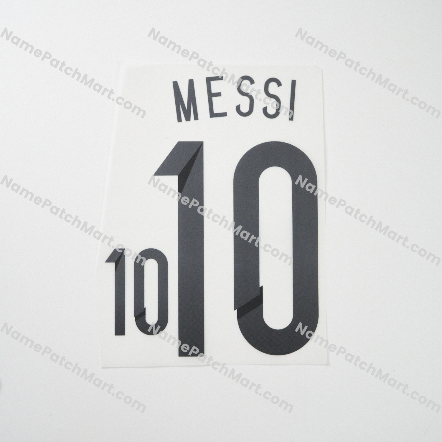 Messi #10 - Argentina 2014 Home  | Name Number Set - NamePatchMart.COM