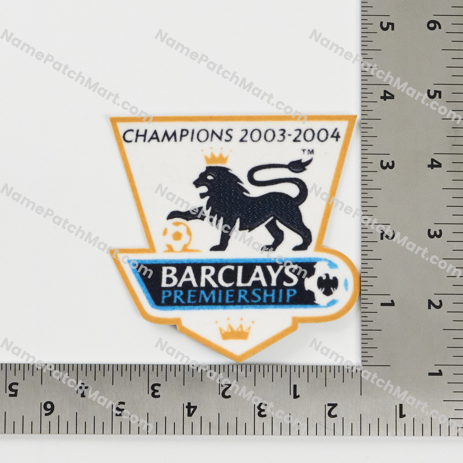 Retro 2004-05 Premier League Champions Patch (2003-04 Winner)  | Name Number Set - NamePatchMart.COM