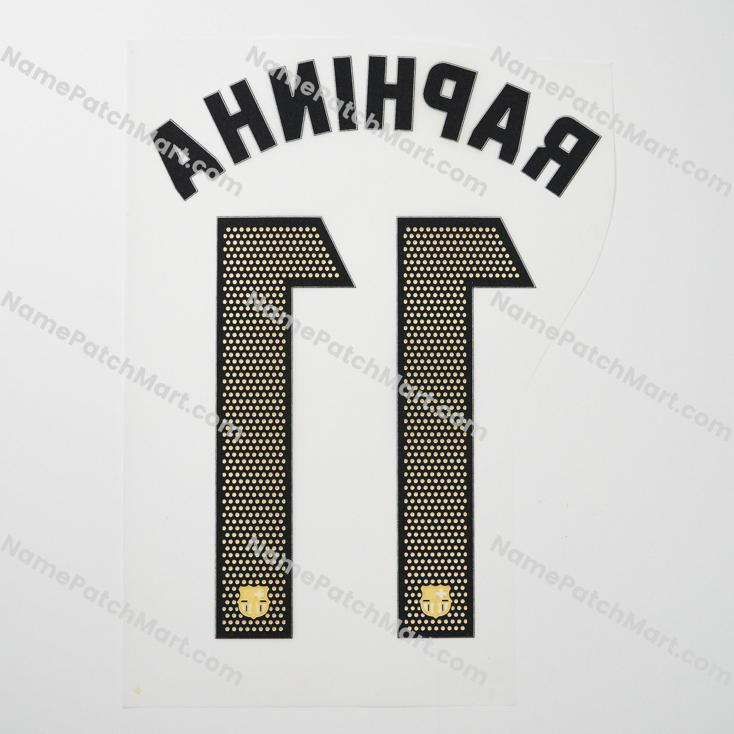 Raphinha #11 (La Liga) - Barcelona 25-26 Home  | Name Number Set - NamePatchMart.COM
