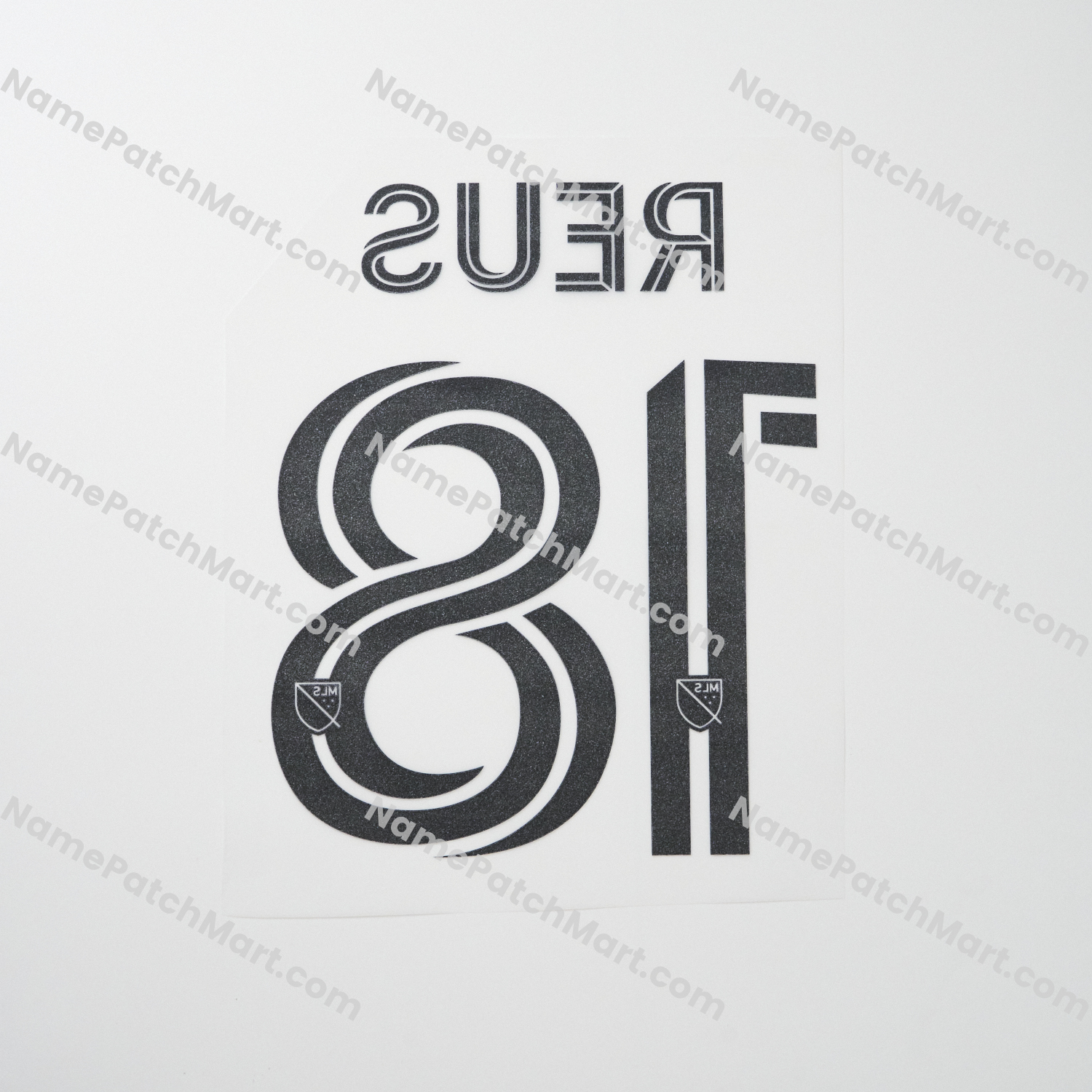 Reus #18 - LA Galaxy 25-26 Home  | Name Number Set - NamePatchMart.COM