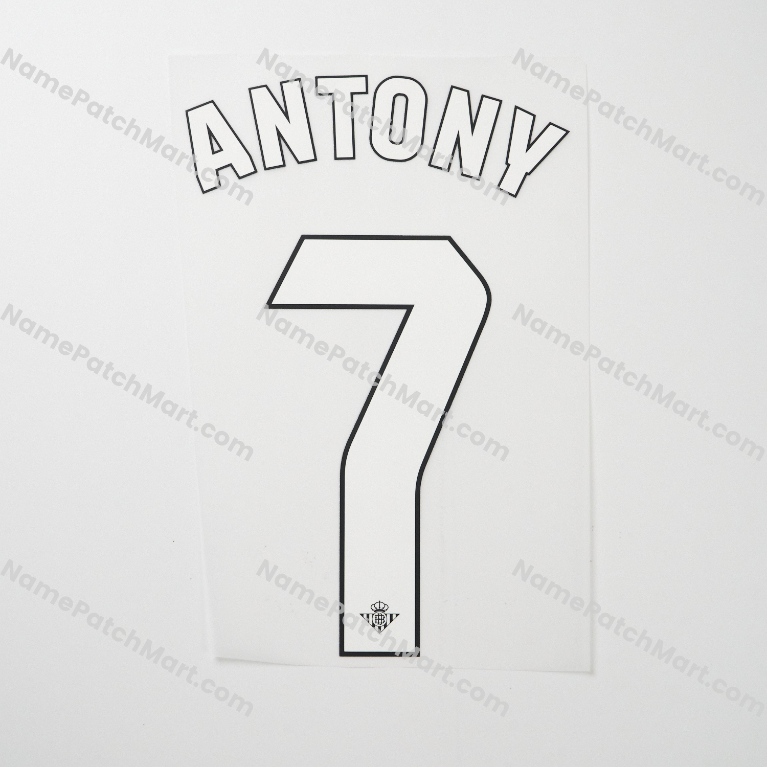 Antony #7 (La Liga) - Real Betis 25-26 Home  | Name Number Set - NamePatchMart.COM