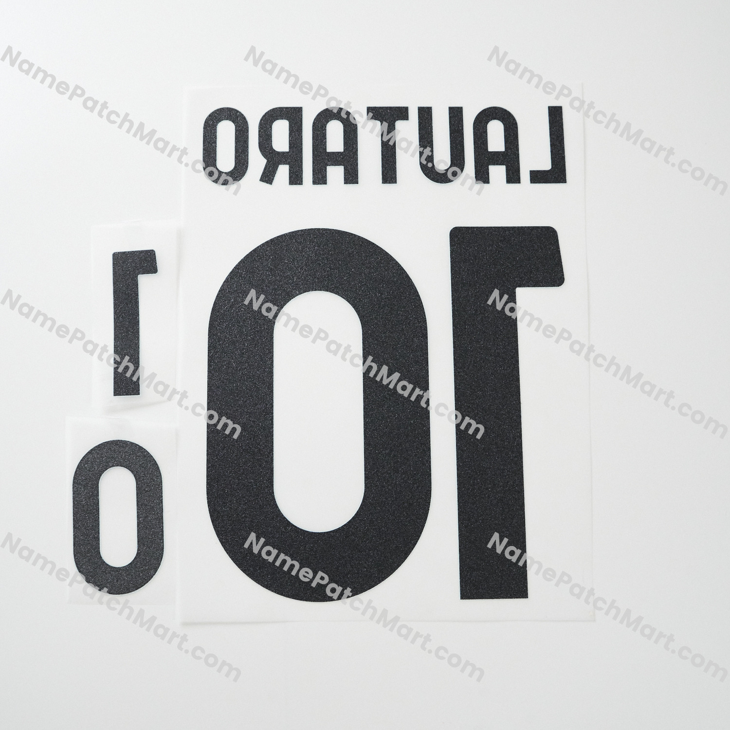 Lautaro #10 (Series A) - Inter Milan 25-26 Away  | Name Number Set - NamePatchMart.COM