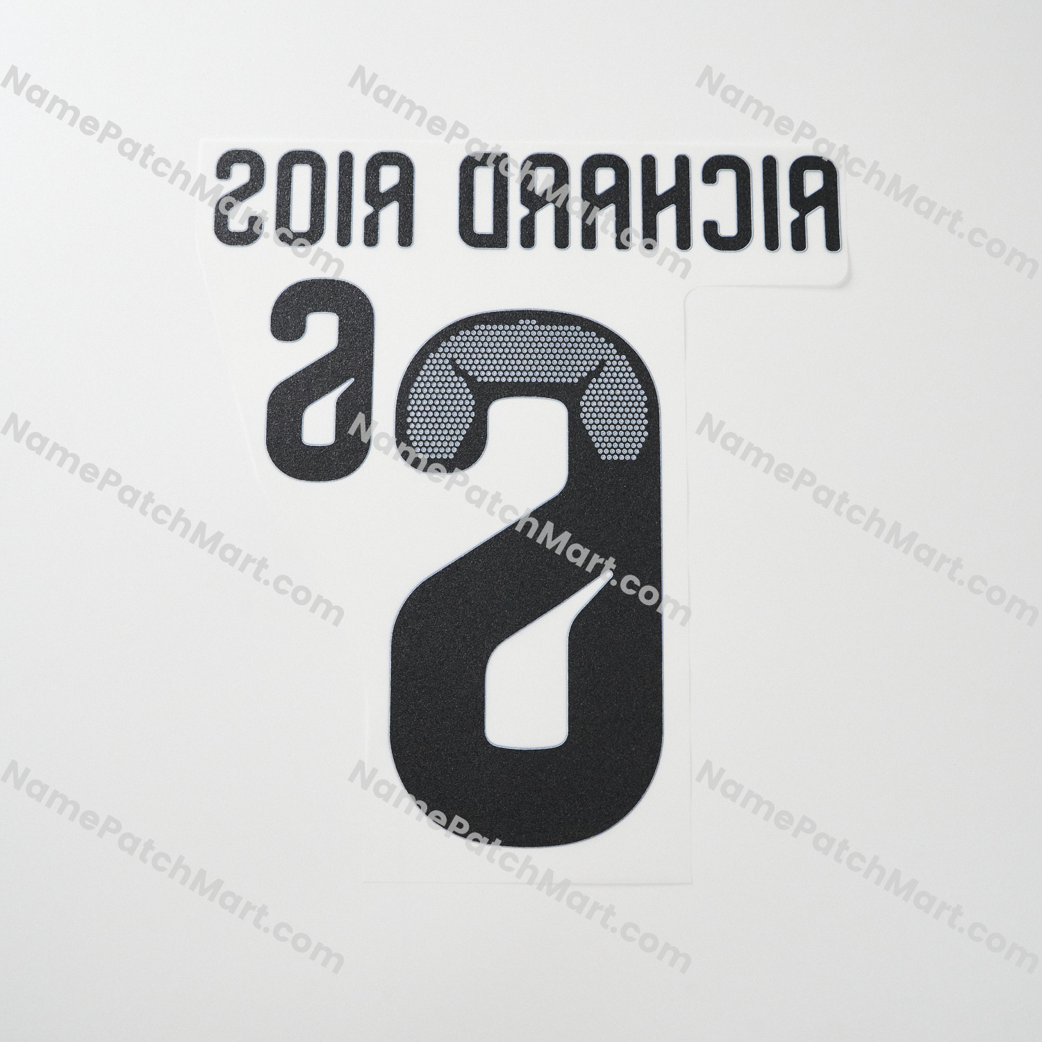 Richard Ríos #6 (World Cup 26) - Colombia 2026 Home  | Name Number Set - NamePatchMart.COM