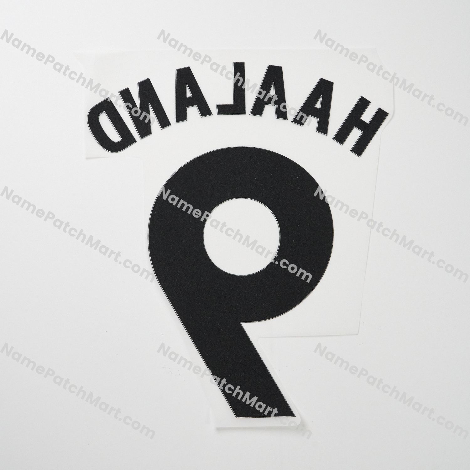 Haaland #9 (Premier League) - Manchester City 25-26 Home and Away  | Name Number Set - NamePatchMart.COM