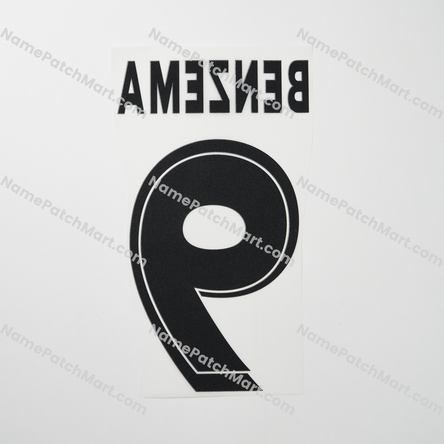Benzema #9 - Jeddah United 25-26 Home  | Name Number Set - NamePatchMart.COM