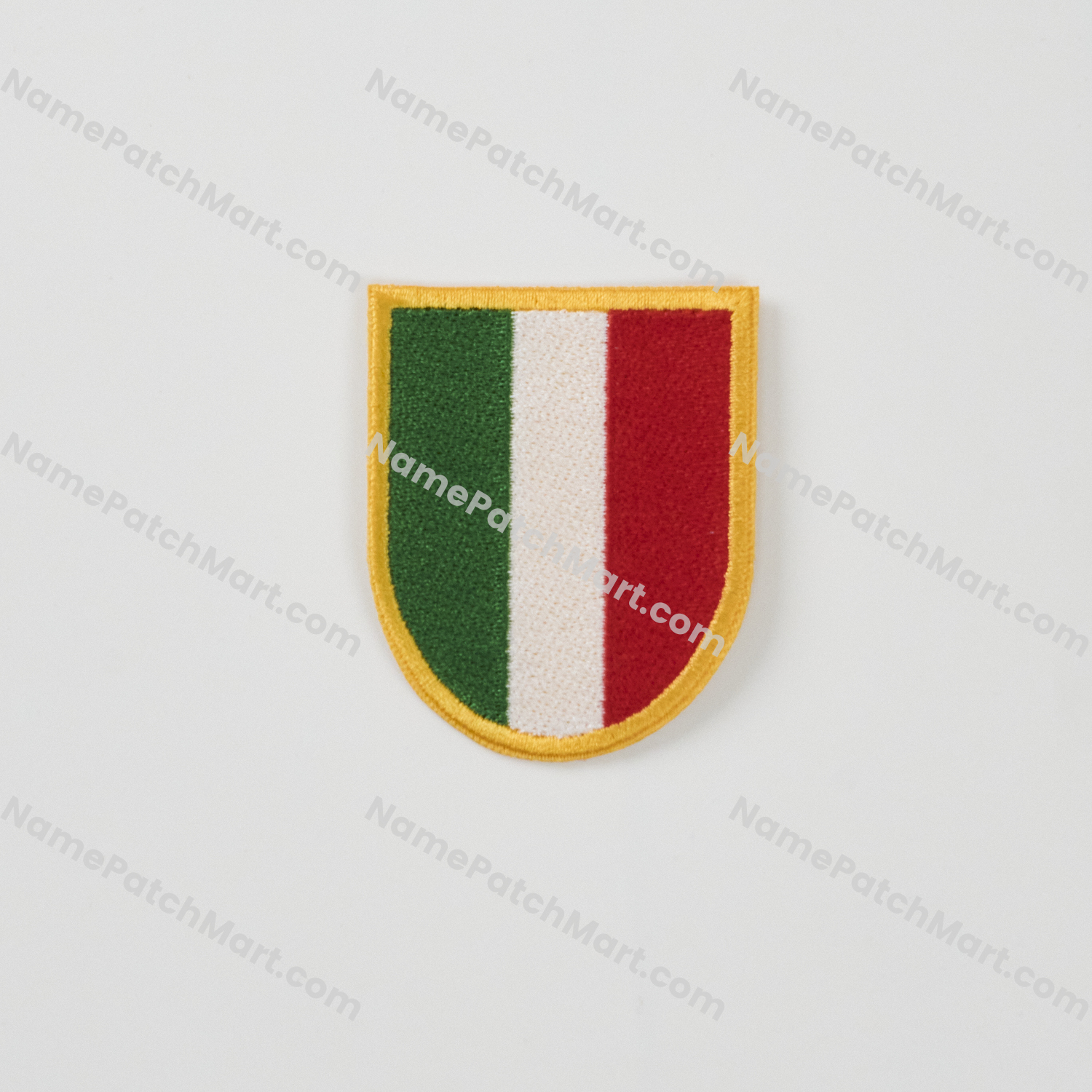 Serie A Scudetto Shield Flocked Patch  | Name Number Set - NamePatchMart.COM