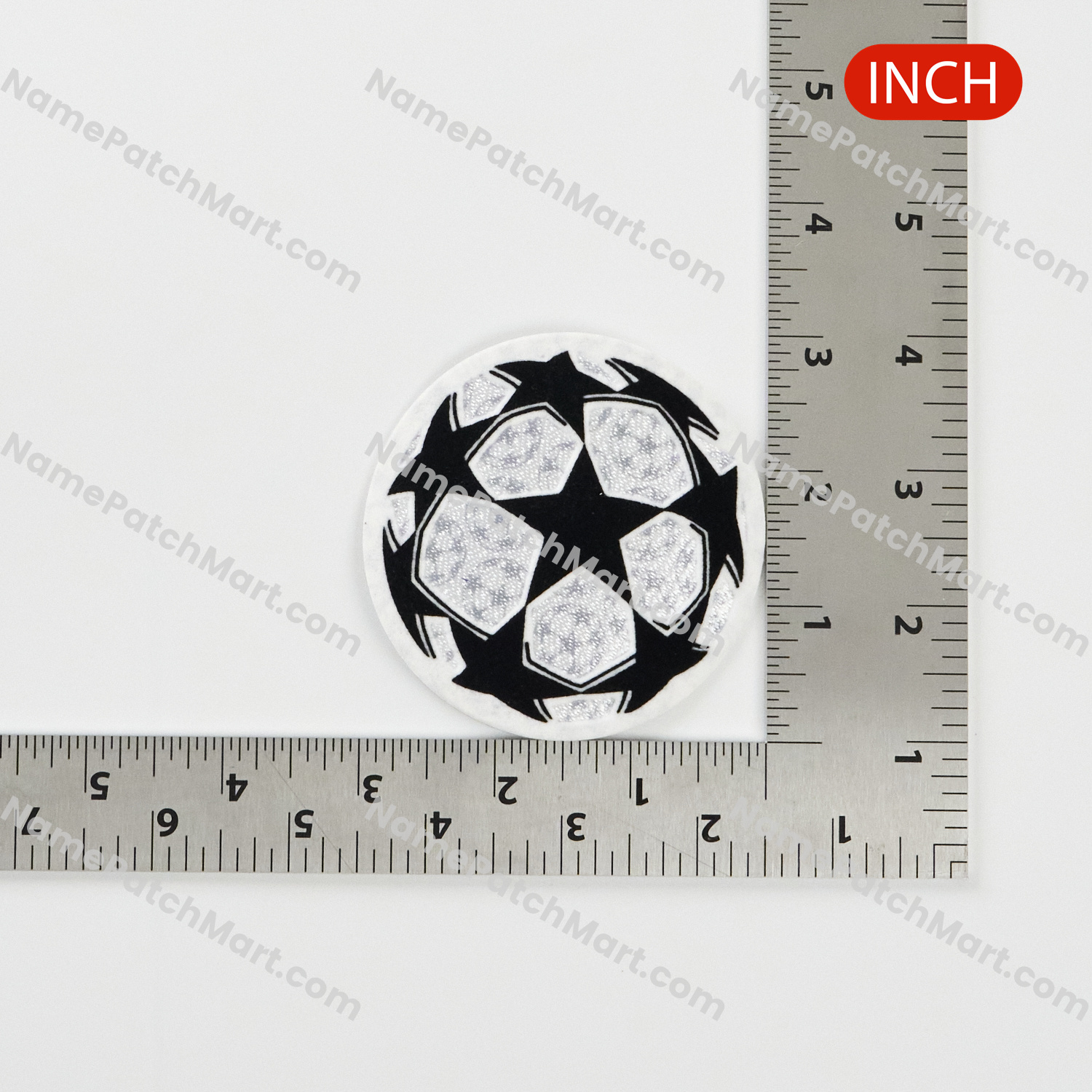 2023-25 UCL Starball + UEFA Foundation Patch Set  | Name Number Set - NamePatchMart.COM