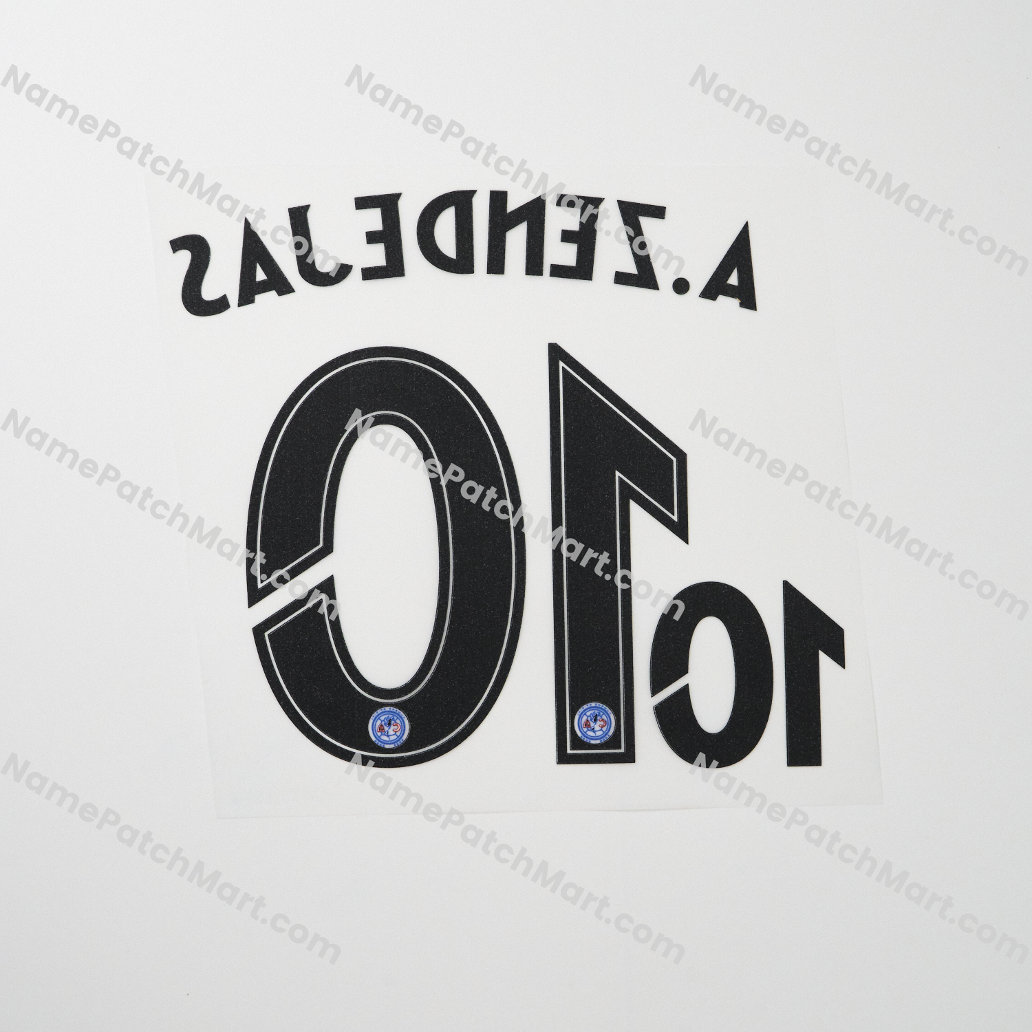 KIDS A.Zendejas #10 - Club América 25-26 Home  | Name Number Set - NamePatchMart.COM