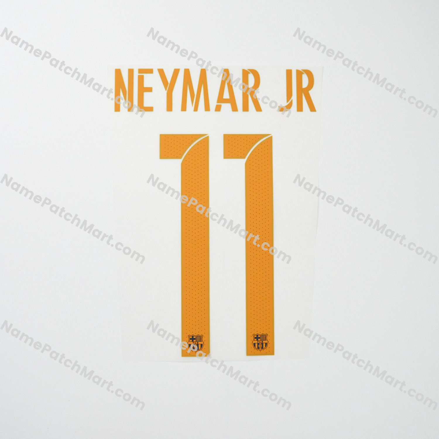 Neymar Jr #11 - Barcelona 2015-17 Home  | Name Number Set - NamePatchMart.COM