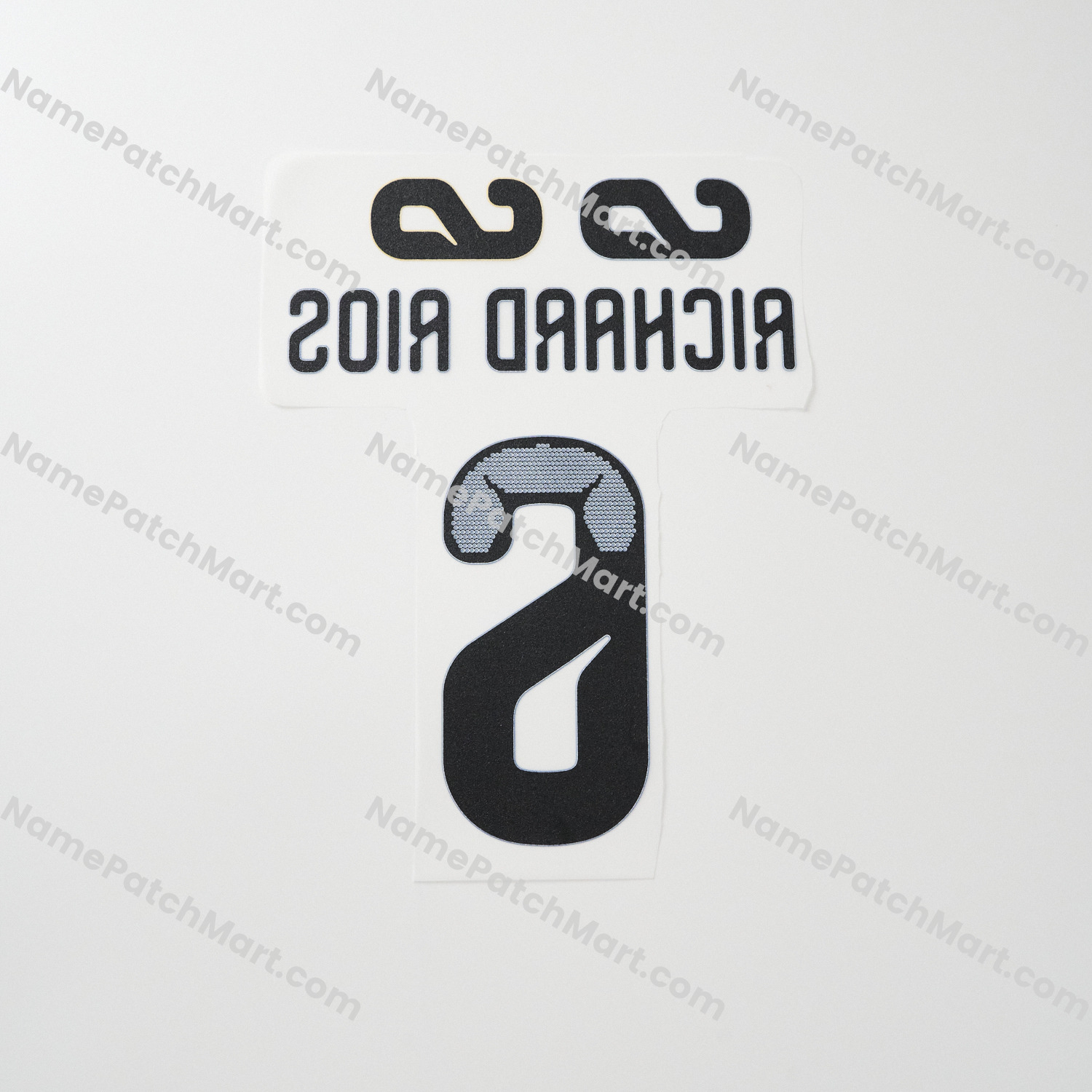 Richard Ríos #6 (World Cup 26) - Colombia 2026 Home KIDS  | Name Number Set - NamePatchMart.COM