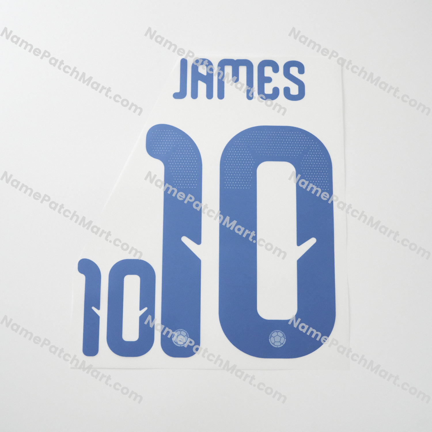 James #10 (World Cup 26) - Colombia 2026 Home  | Name Number Set - NamePatchMart.COM