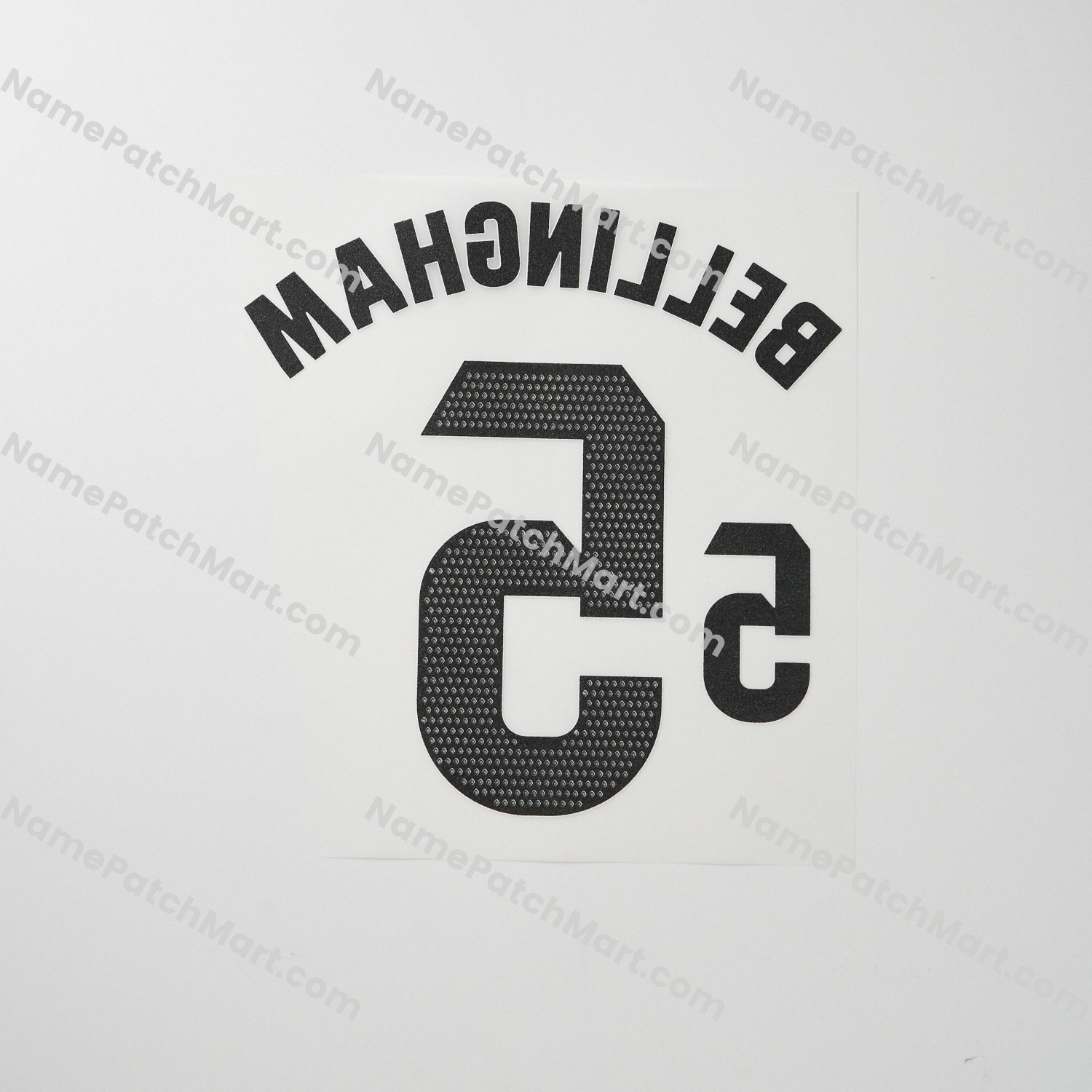 Bellingham #5 (La Liga) - Real Madrid 25-26 Home KIDS  | Name Number Set - NamePatchMart.COM