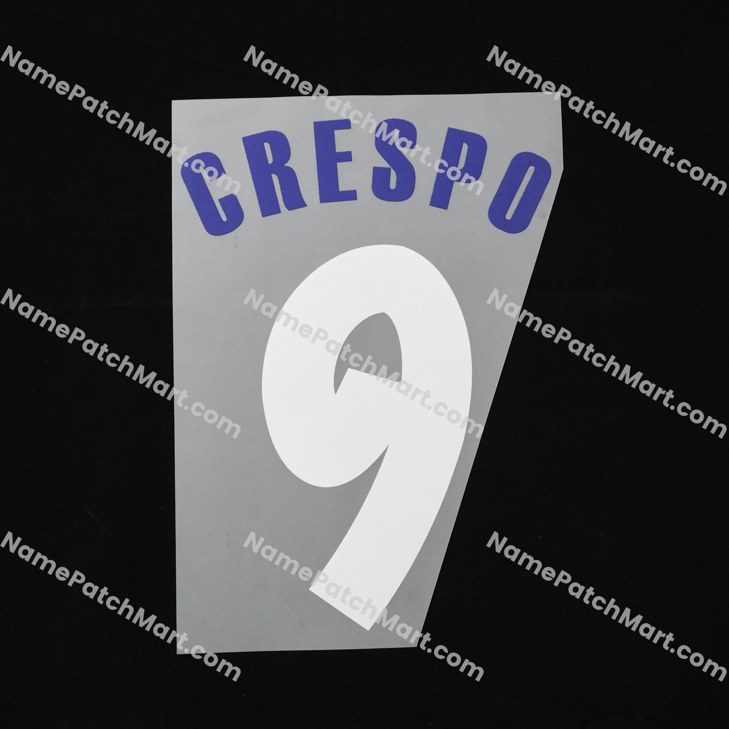 Crespo #9 - Parma 1999-00 Home  | Name Number Set - NamePatchMart.COM