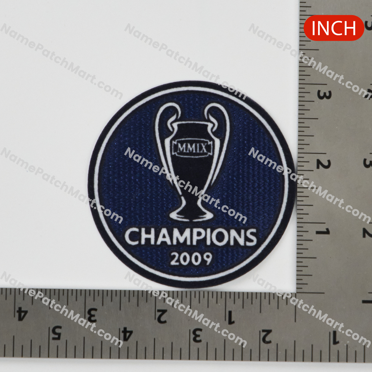 2009-10 Barcelona UEFA Champions League 'Winners 2009' Patch  | Name Number Set - NamePatchMart.COM