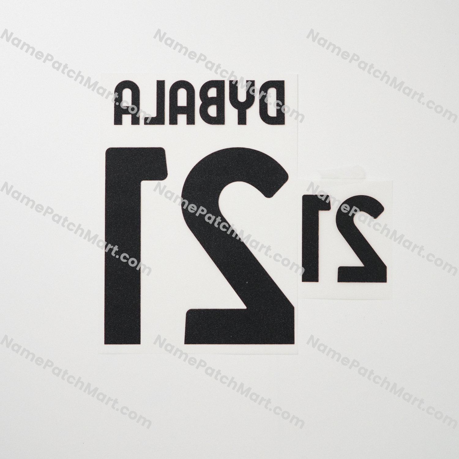 KIDS Dybala #21 (Series A) - AS Roma 25-26 Home  | Name Number Set - NamePatchMart.COM