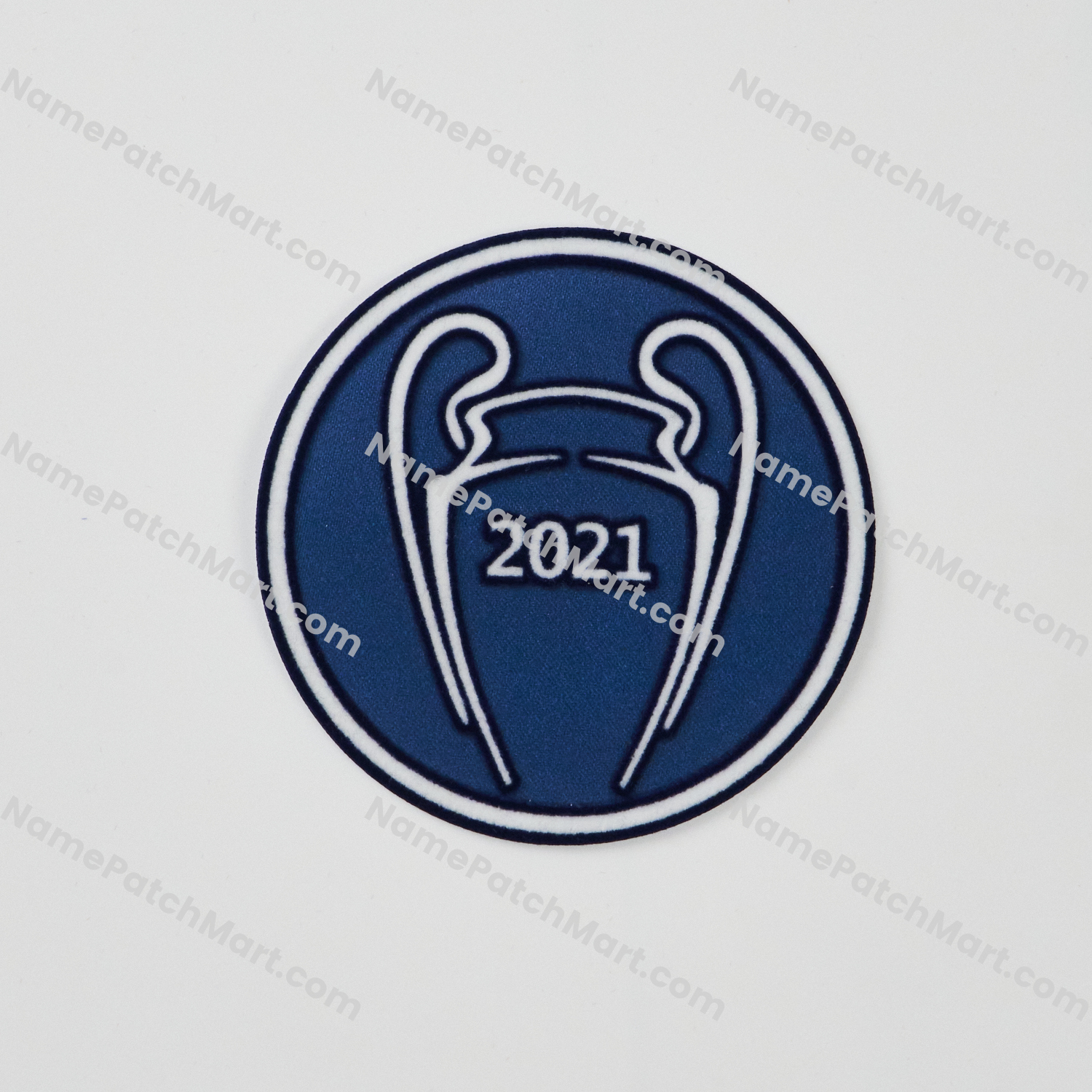 2021-22 Chelsea UEFA Champions League 'Winners 2021' Patch  | Name Number Set - NamePatchMart.COM