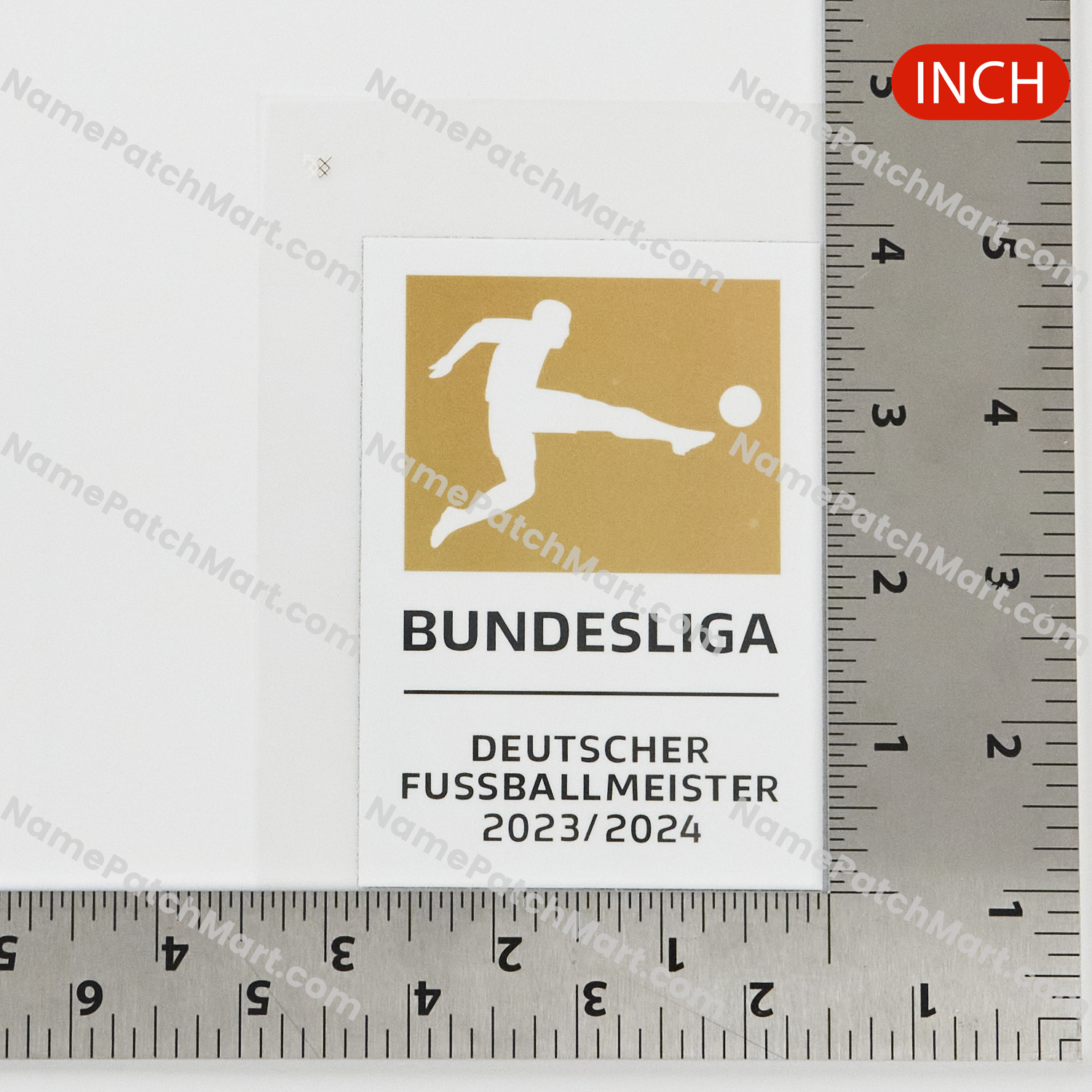 2024-25 Bundesliga Champions Patch (2023-24 Winners) - Leverkusen  | Name Number Set - NamePatchMart.COM