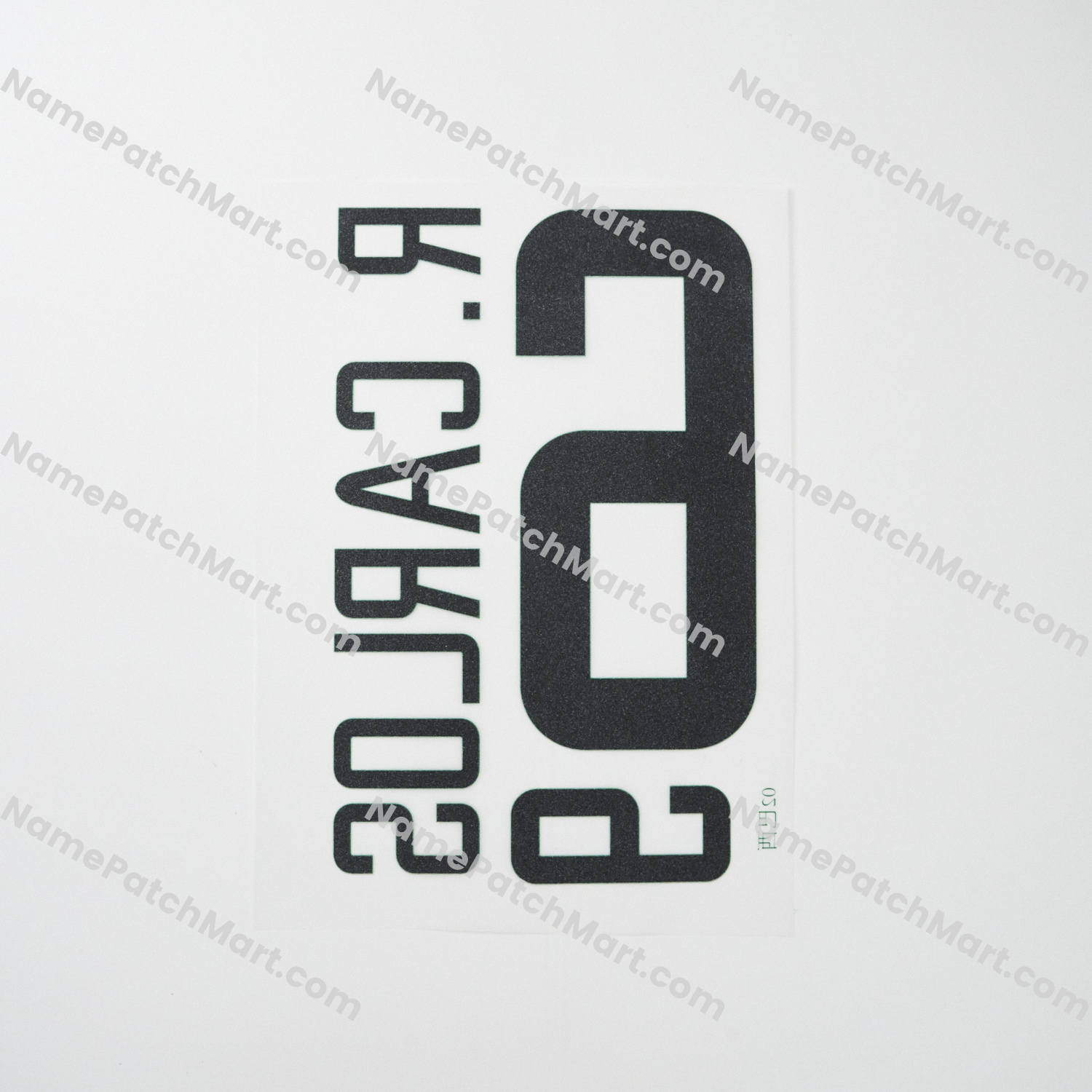 R.Carlos #6 - Brazil 2002 Home  | Name Number Set - NamePatchMart.COM