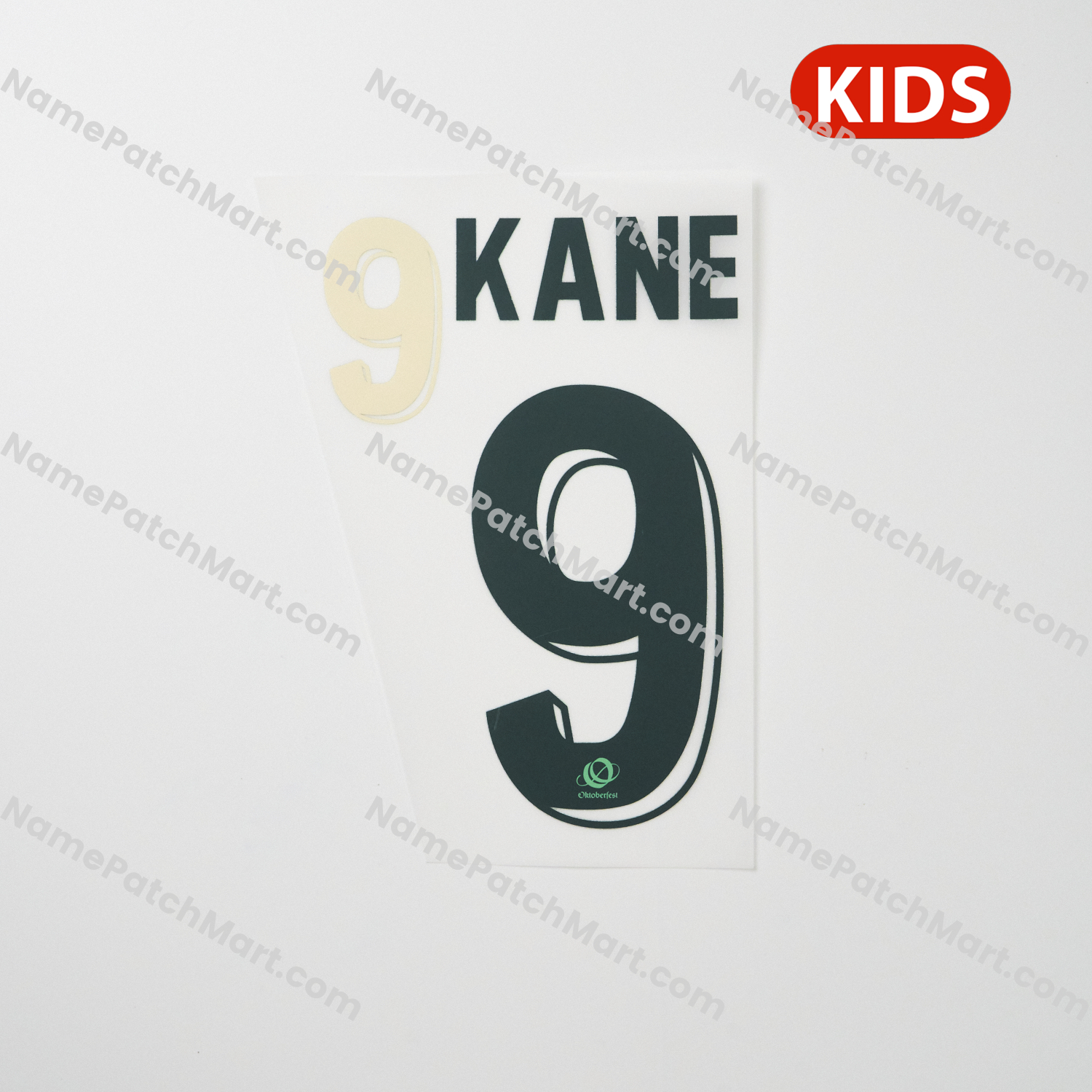 KIDS Kane #9 - Bayern Munich 25-26 Oktoberfest  | Name Number Set - NamePatchMart.COM