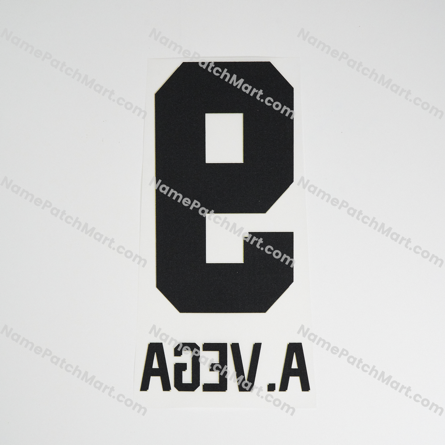 A.Vega #9 - Toluca 25-26 Home  | Name Number Set - NamePatchMart.COM