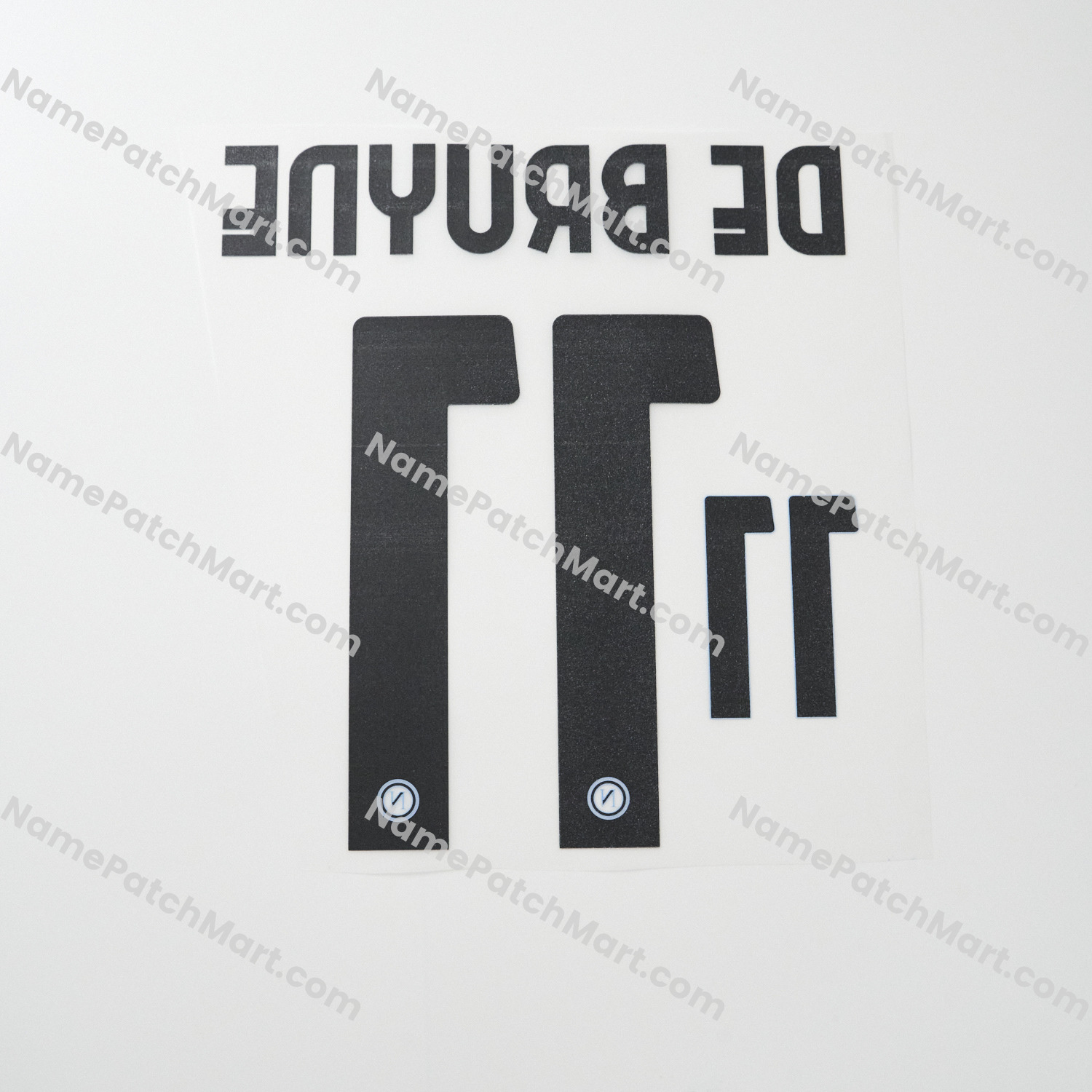 De Bruyne #11 (Series A) - Napoli 25-26 Third (include Shorts Number)  | Name Number Set - NamePatchMart.COM