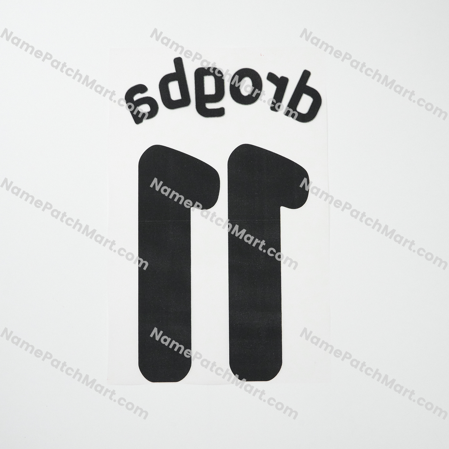 Drogba #11 (Champions League) - Chelsea 2007-08 Home  | Name Number Set - NamePatchMart.COM